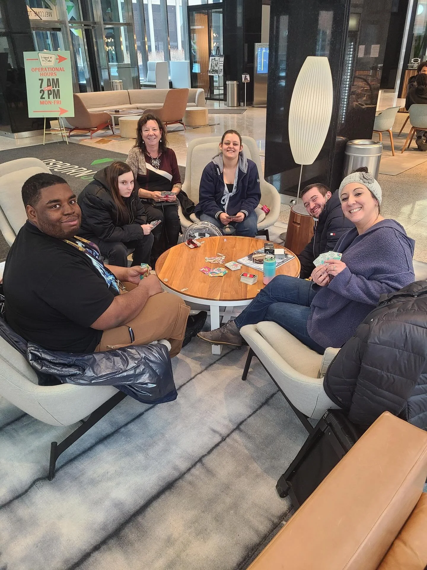Once a month, we gather for coffee, not for a meeting agenda, not for goals or checklists, but for connection.

Laughter around the table. Card games. Shared stories.

For our InControl team, these moments matter. Community isn&rsquo;t something we t