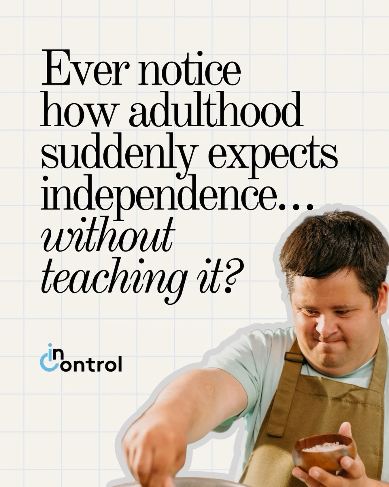 So many adults with disabilities are expected to &ldquo;just know&rdquo; how to manage daily life,  from routines and communication to confidence and decision-making.

But those skills don&rsquo;t appear overnight.
They&rsquo;re learned. Practiced. S