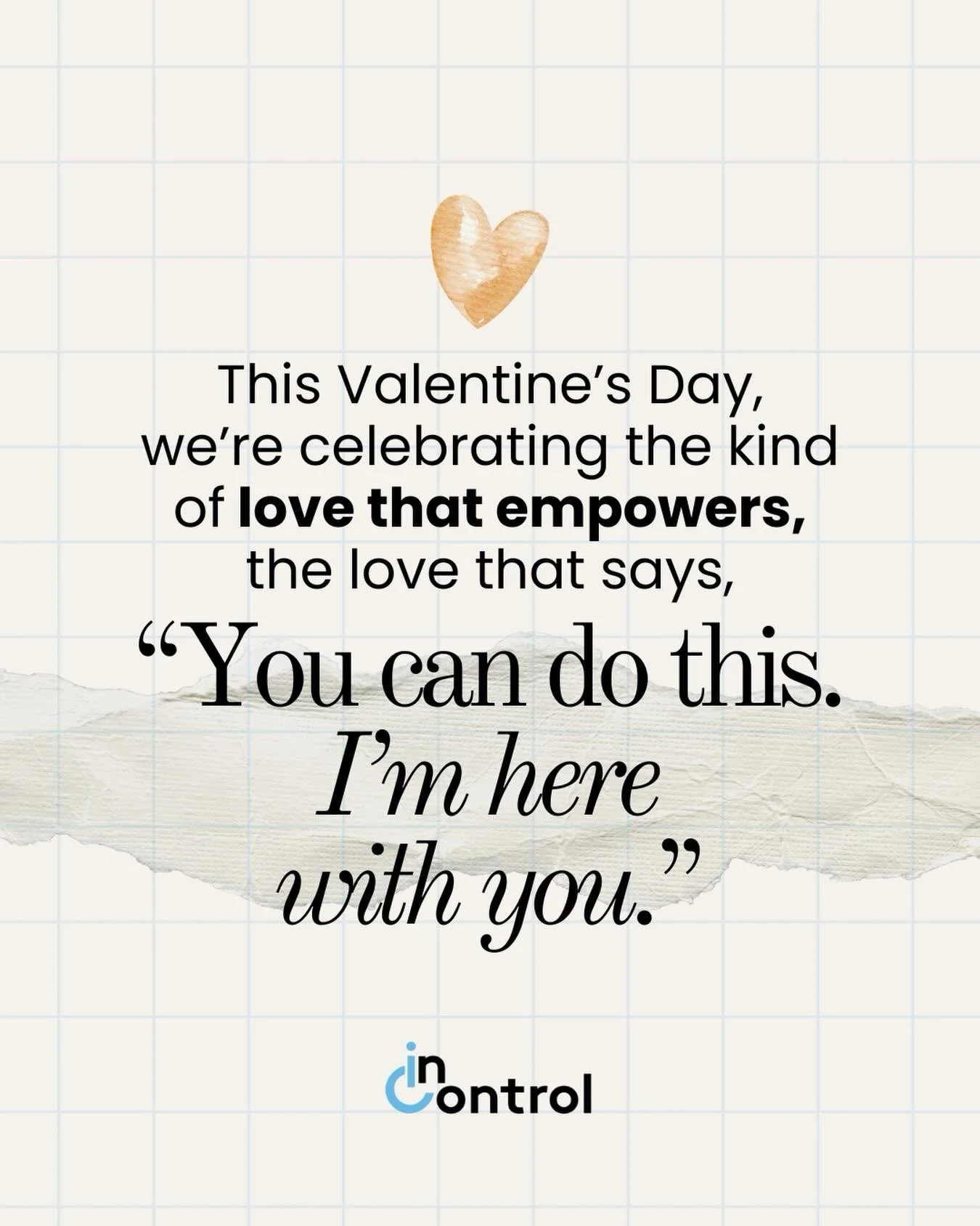 At InControl, love isn&rsquo;t just a word we celebrate once a year.
It&rsquo;s in the everyday moments.

It&rsquo;s in teaching life skills with patience.
It&rsquo;s in creating safe spaces to grow.
It&rsquo;s in building confidence, one lesson at a