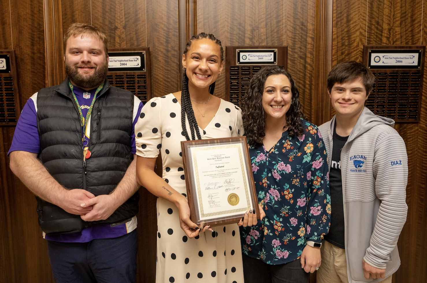 InControl client, Kelsey-InControl CEO, Arianne- InControl Champion coach, InControl client