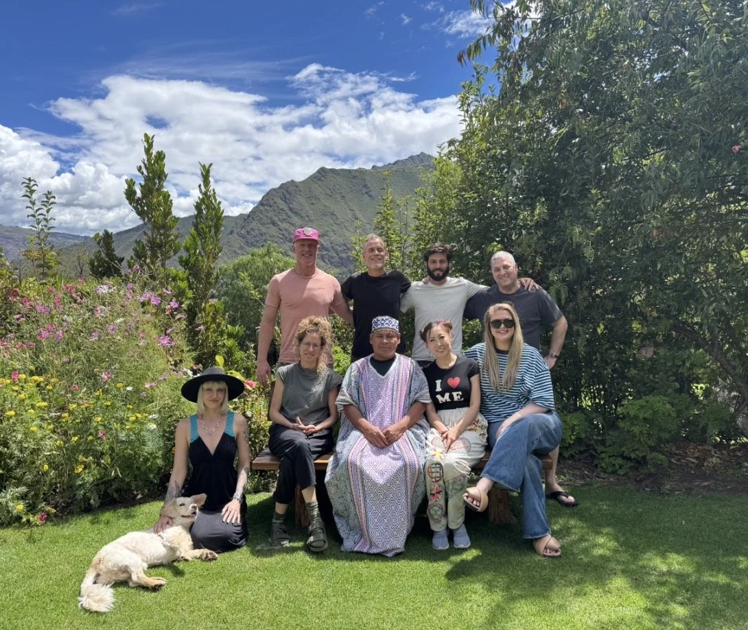 Another great retreat in the Sacred Valley with our Shipibo healer and Intertwining Medicines team