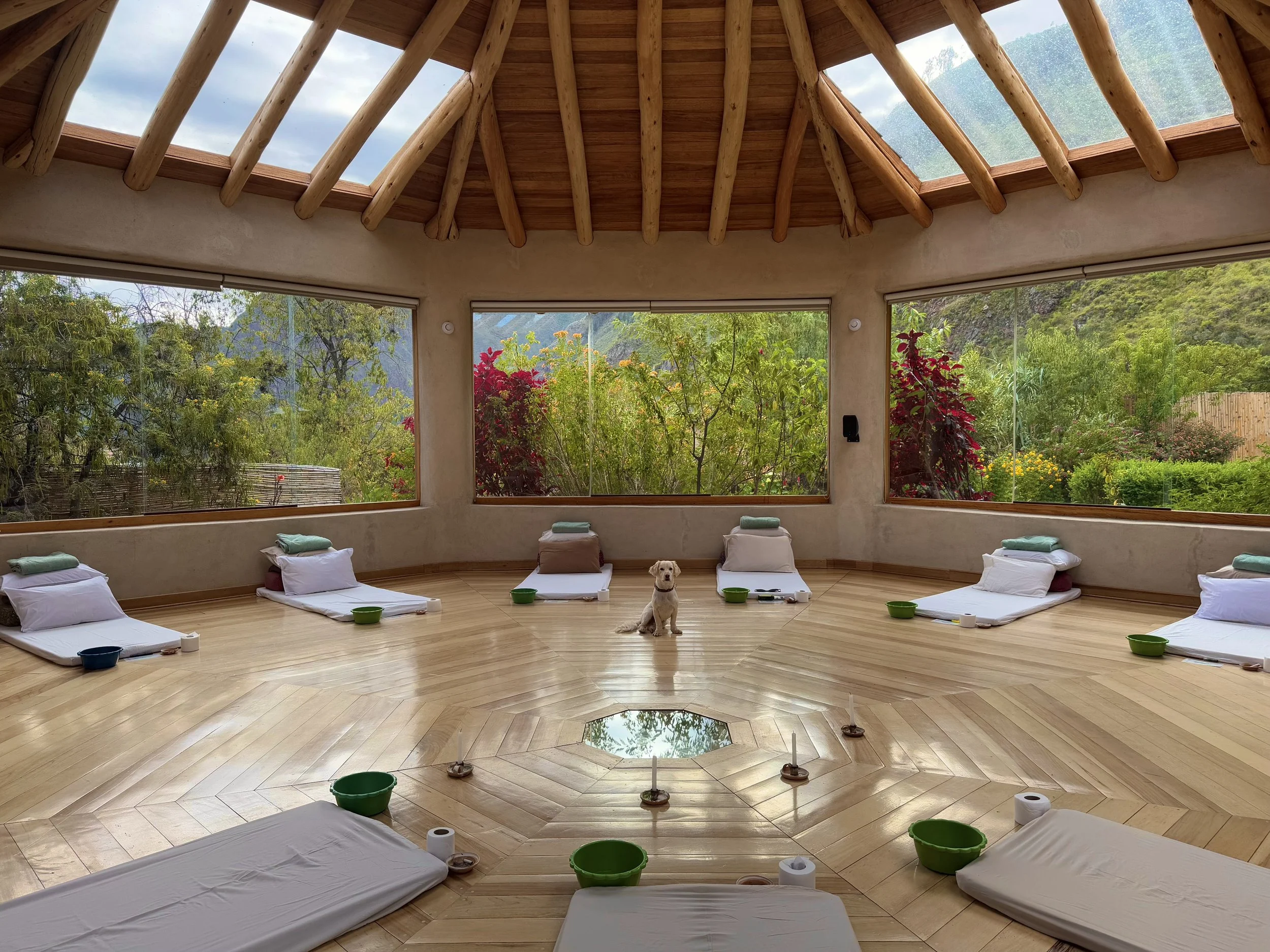 The maloka- a space for ceremony. 