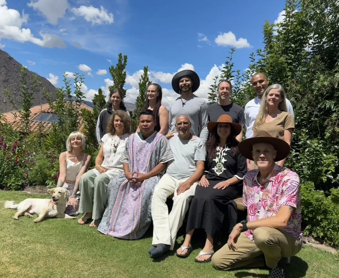 And that’s a wrap! Our final group photo after an incredible ayahuasca retreat in Sacred Valley, Peru