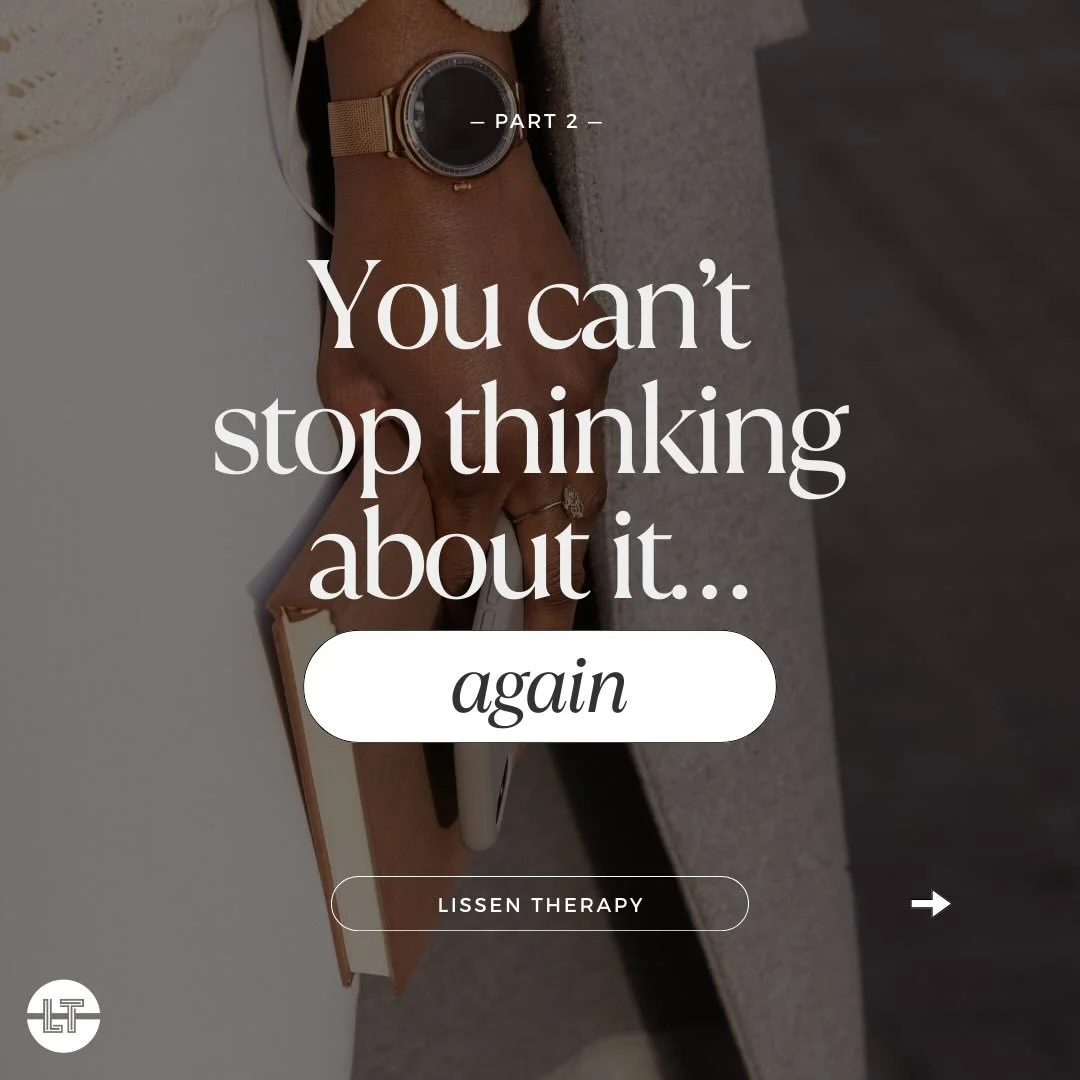 If your mind keeps replaying the same moment over and over, it&rsquo;s not because you&rsquo;re dramatic or &ldquo;thinking too much.&rdquo;

It&rsquo;s because your nervous system is activated.

Rumination is often your brain trying to protect you, 