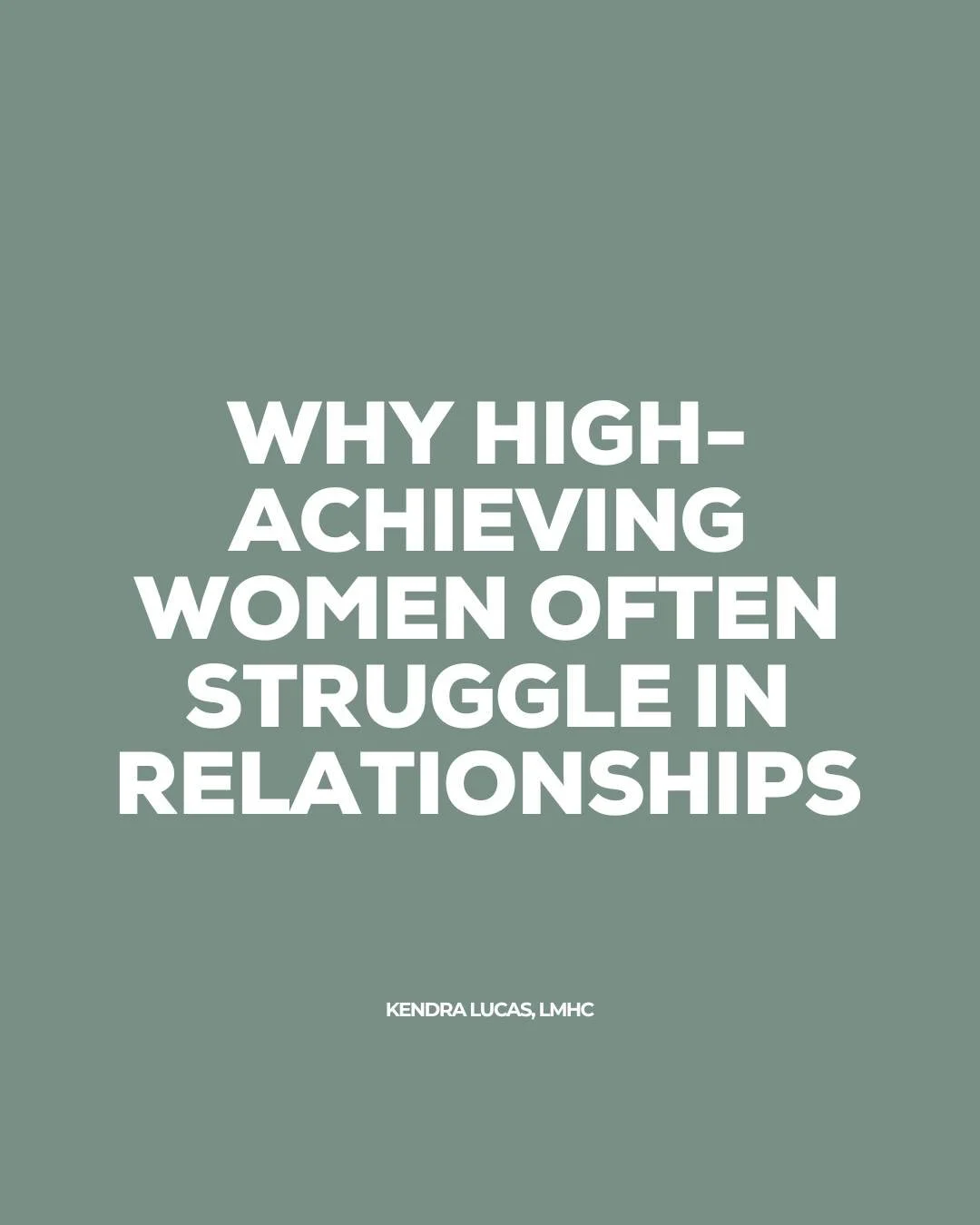 Most high-achieving women struggle in relationships because the skills that helped them succeed aren&rsquo;t the same skills that create secure love.

You learned how to:
Be responsible.
Be independent.
Anticipate needs.
Handle pressure.
Stay compose
