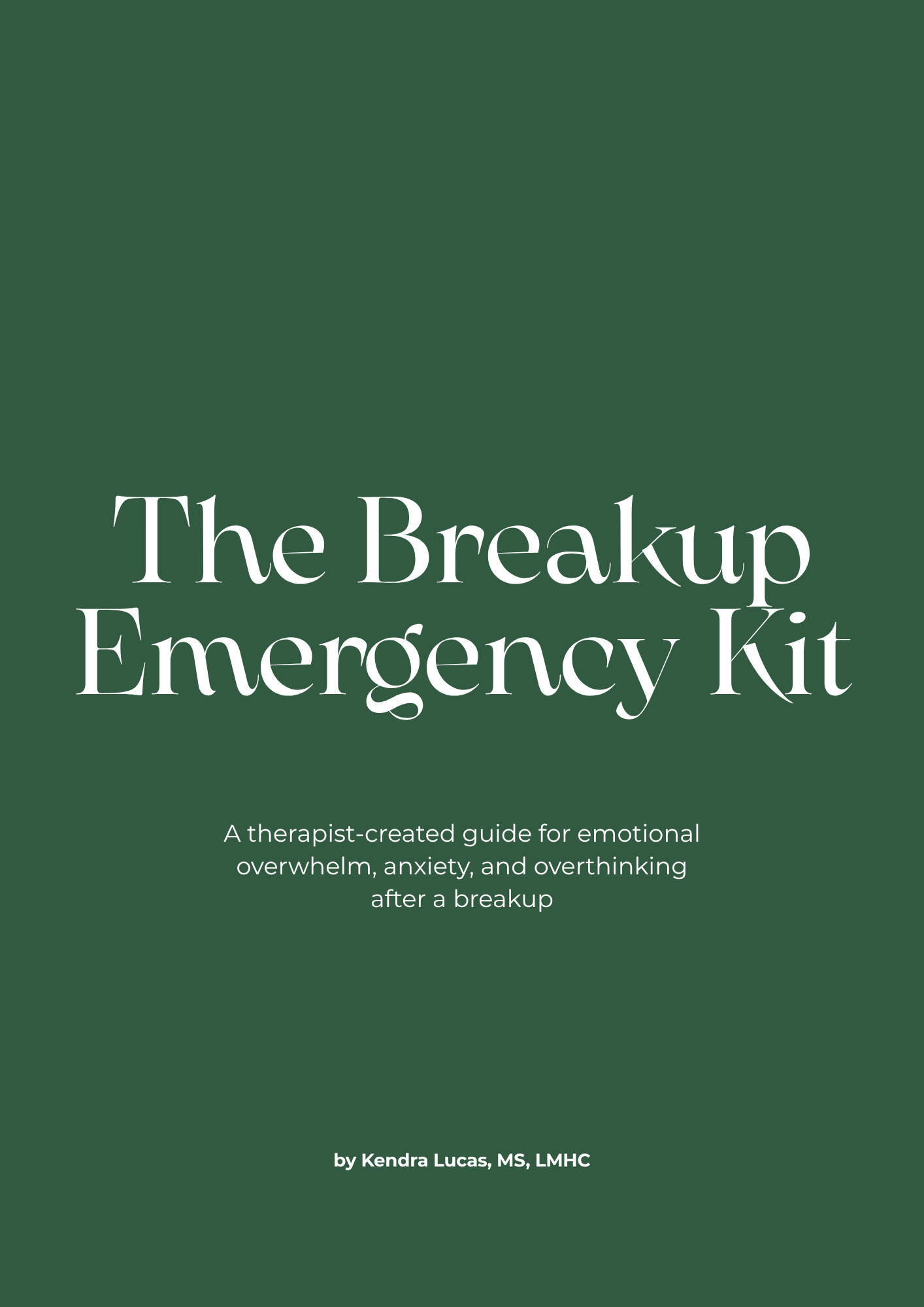 breakup emergency kit product mockup