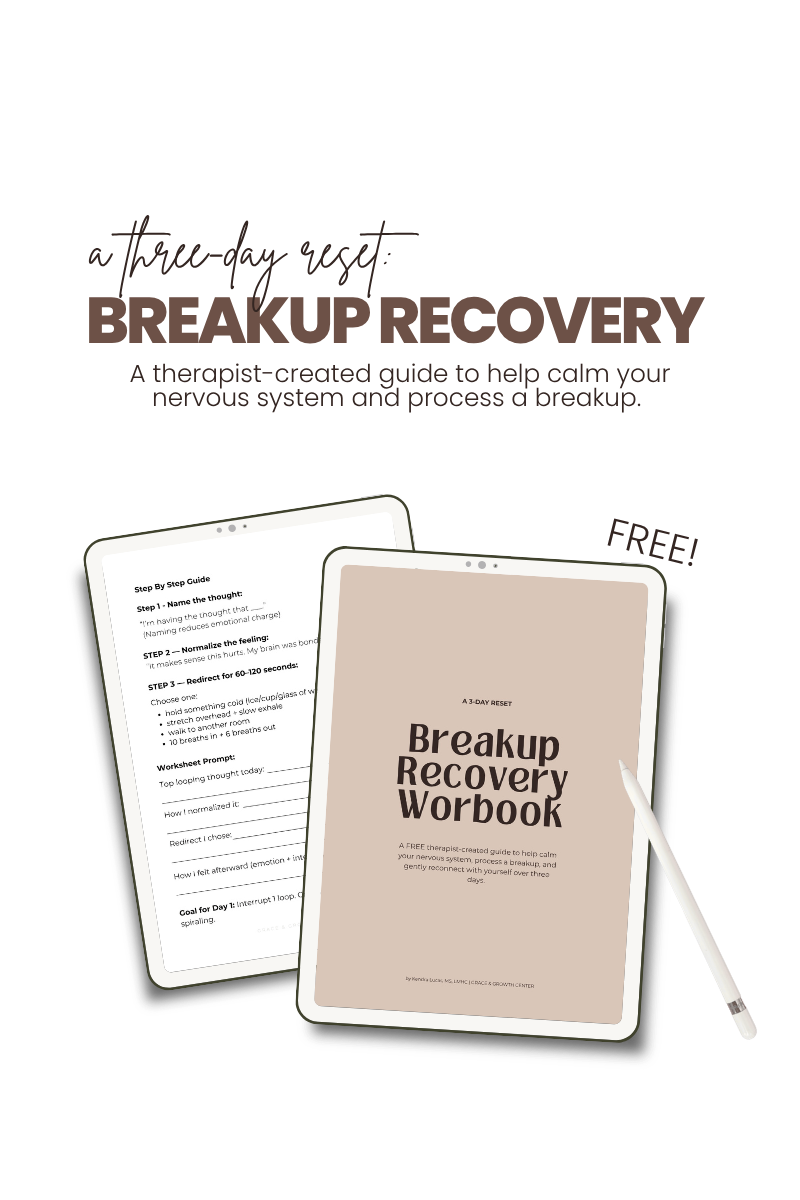 breakup recovery mockup image