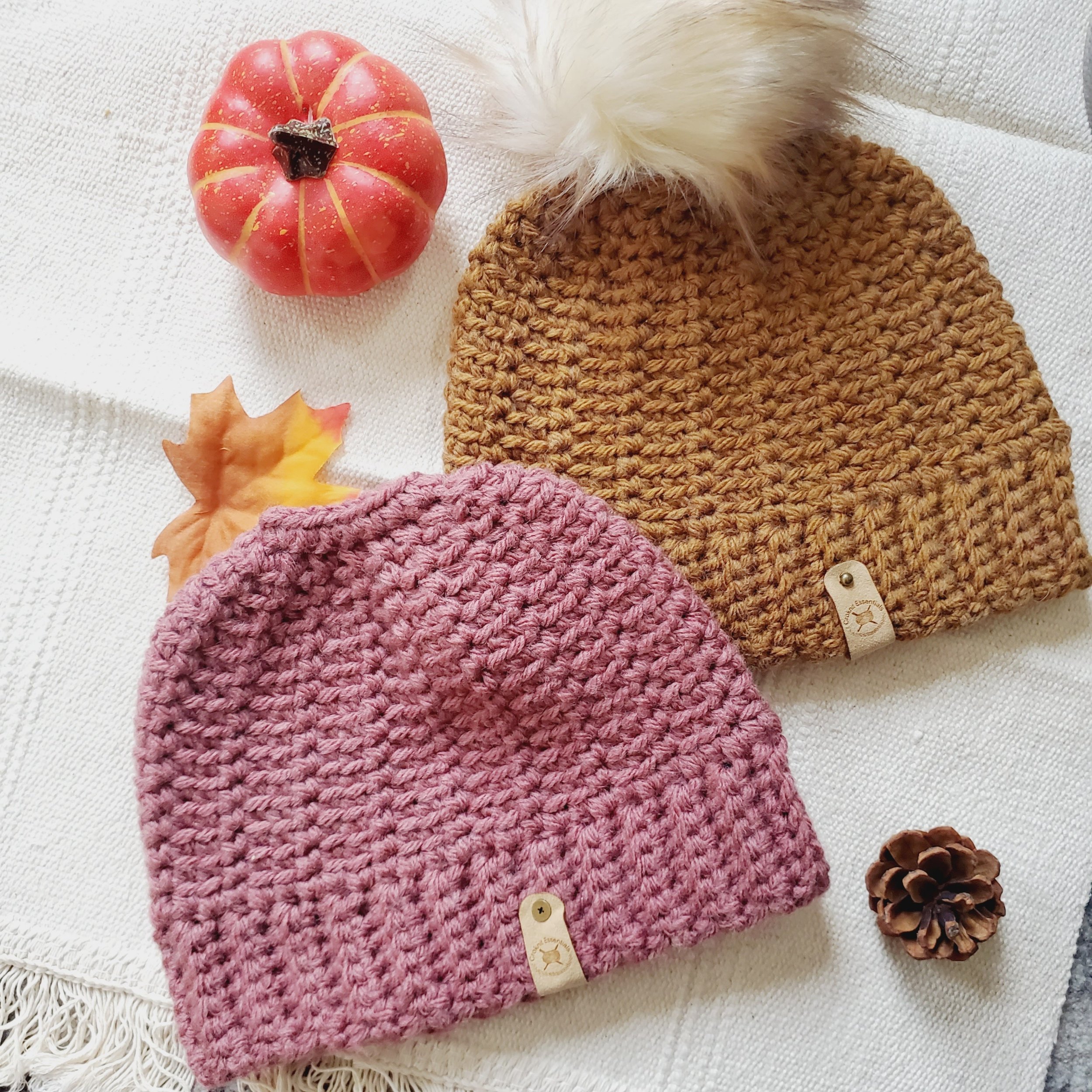Kids Messy Bun Beanies | Messy Bun Hat | Ponytail Hat | Croknit Essentials