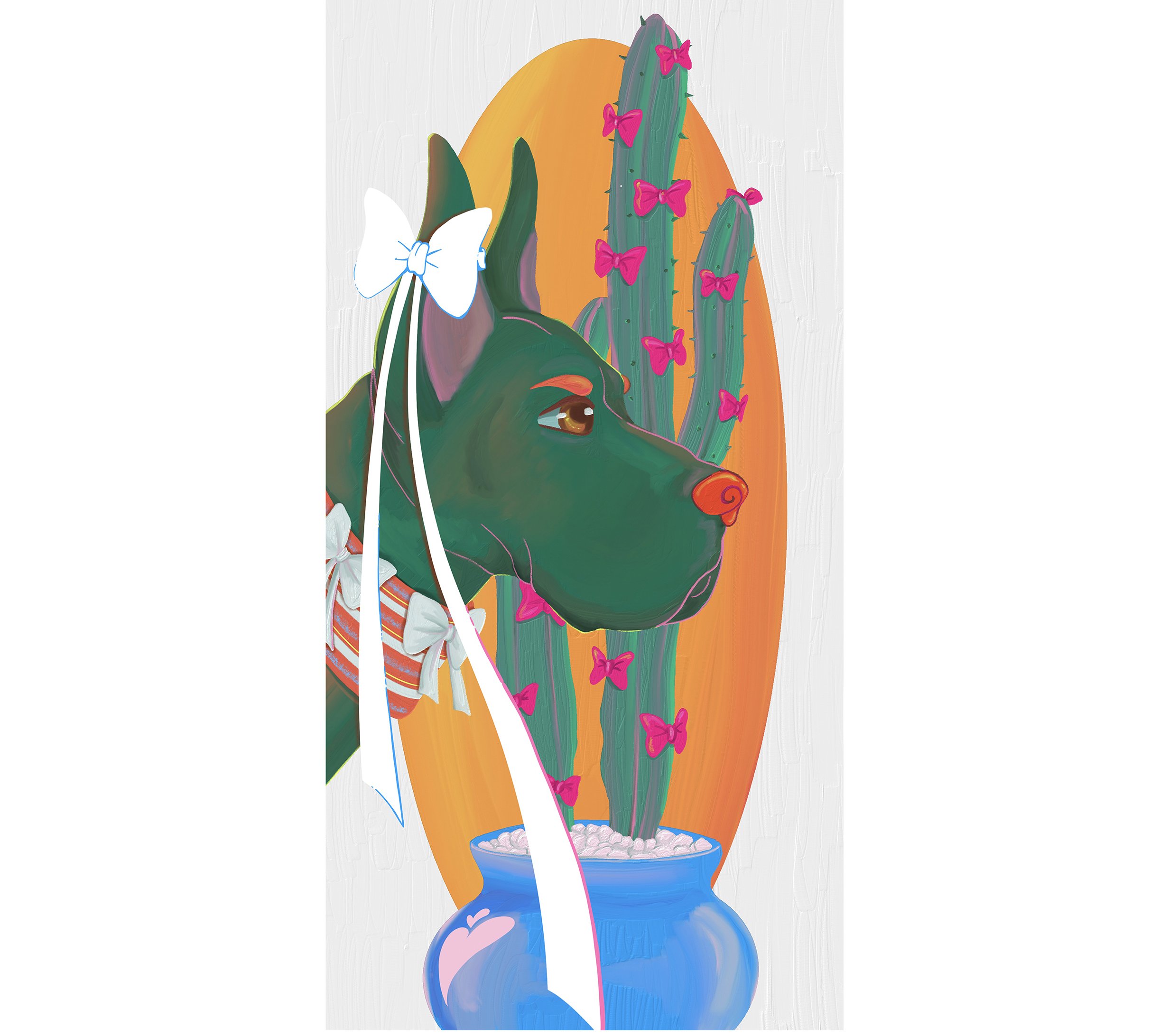 Saturday Morning - Acrylics on Dibond