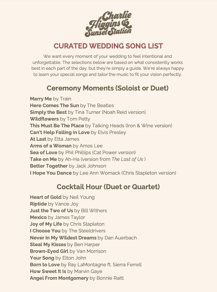 best wedding bands in Mexico