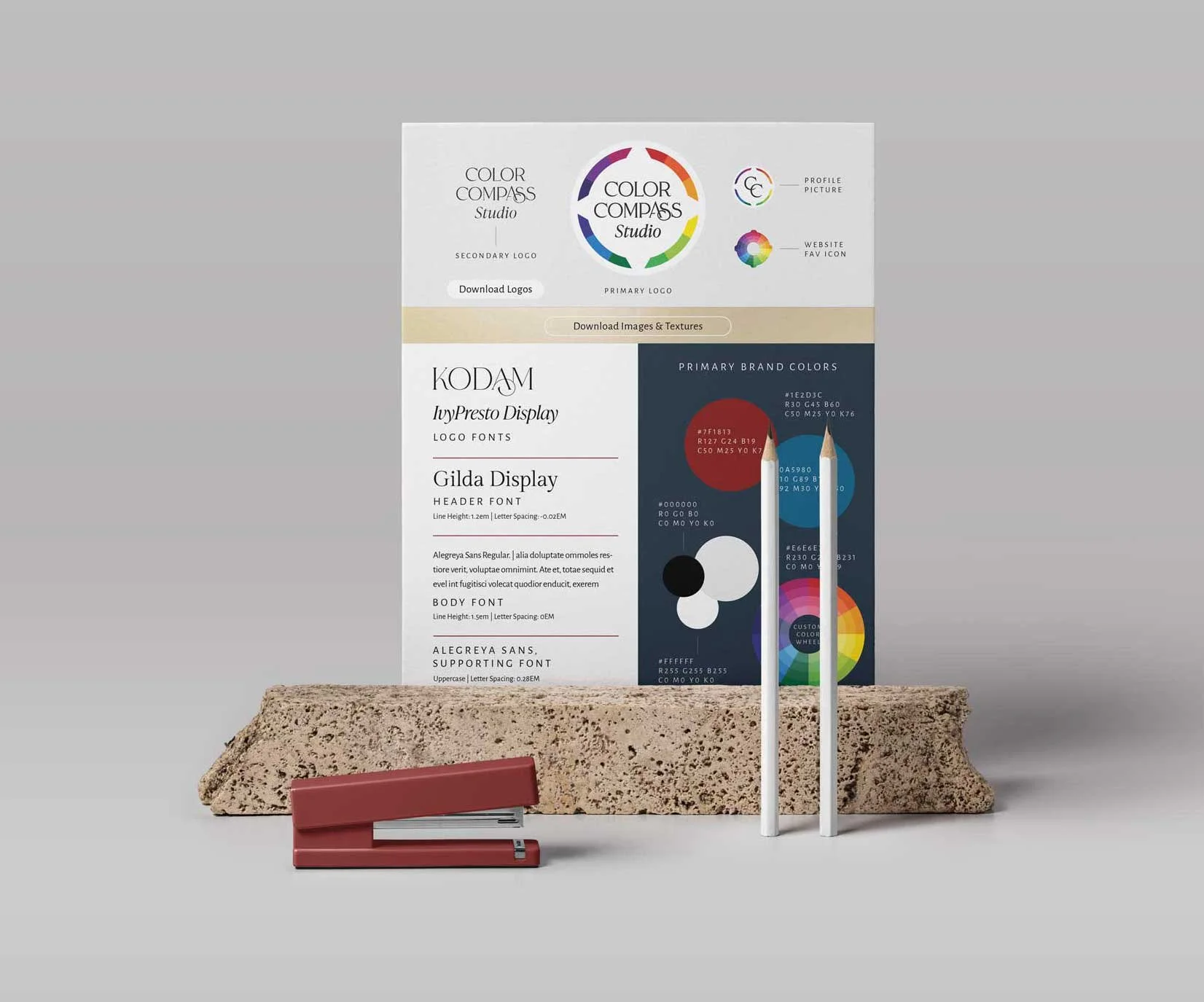 Color Compass Studio: Brand and Web Design