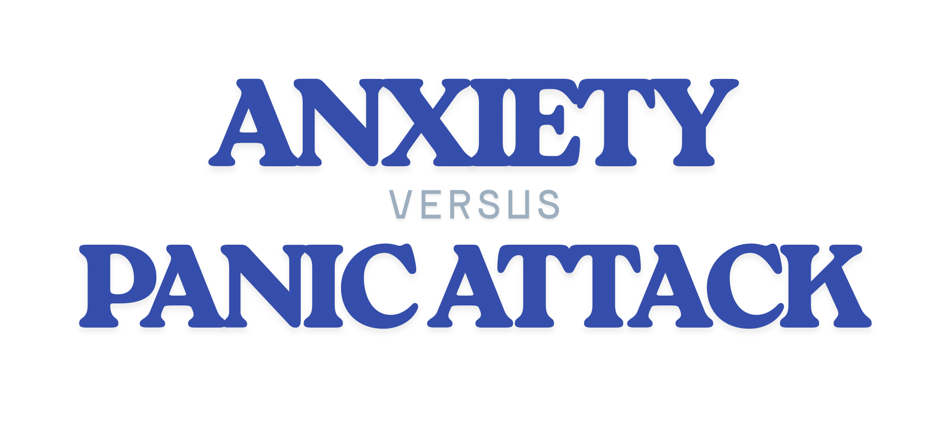 Are anxiety attacks and panic attacks the same?