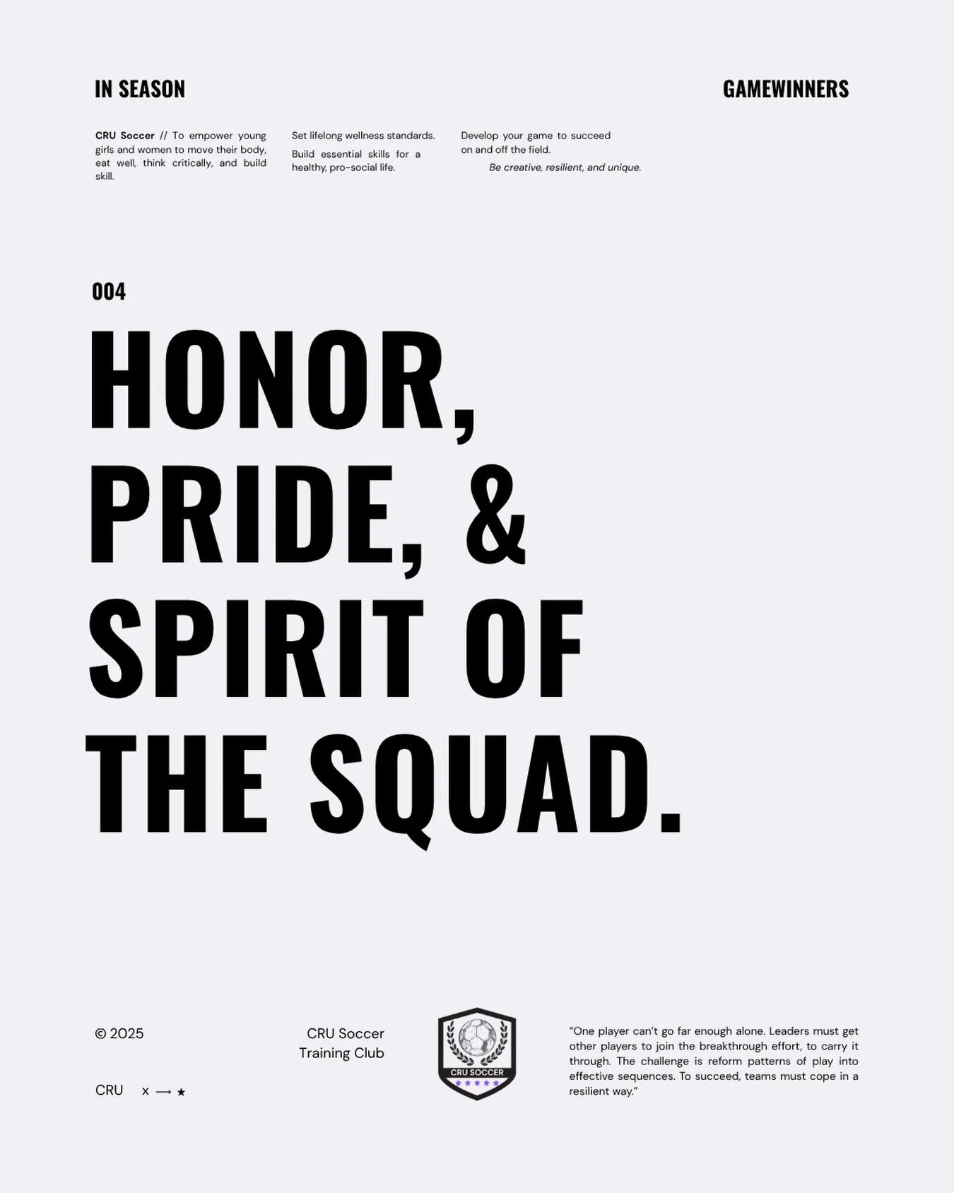 What it takes to be a winning team 🤝 (Link to the full article in bio) 

#soccer #training #wellness #lifestyle