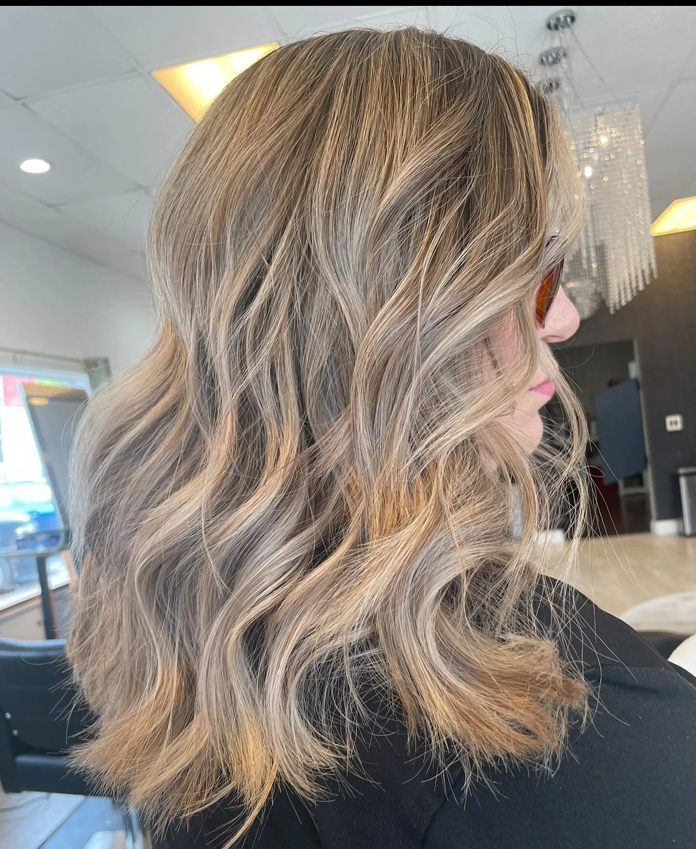 When the toner just glows different ✨@redken #blonde #balayage #hair #sanfrancisco
