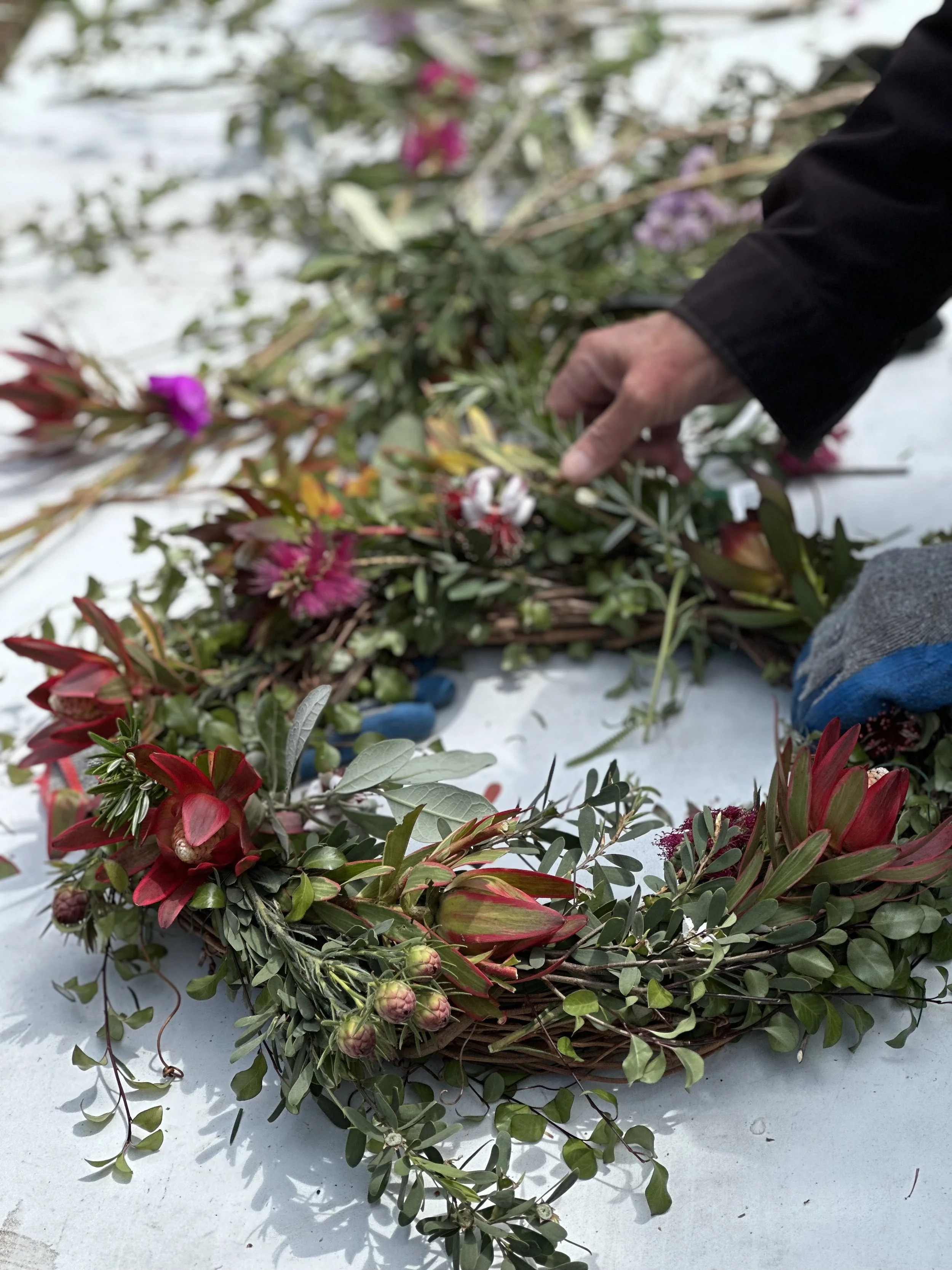 Spring Wreathmaking and Flower Crafting