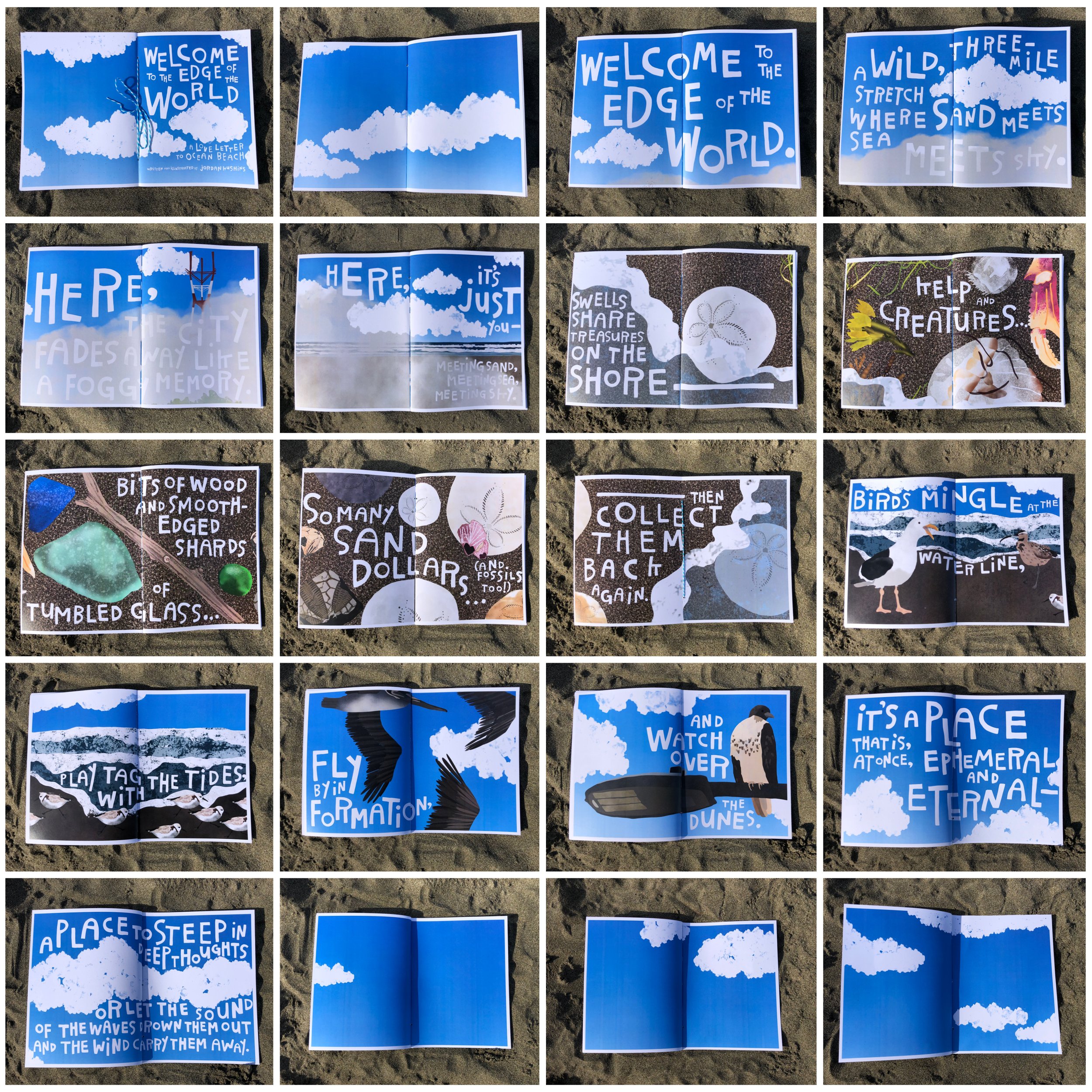 "Welcome to the Edge of the World" Zine