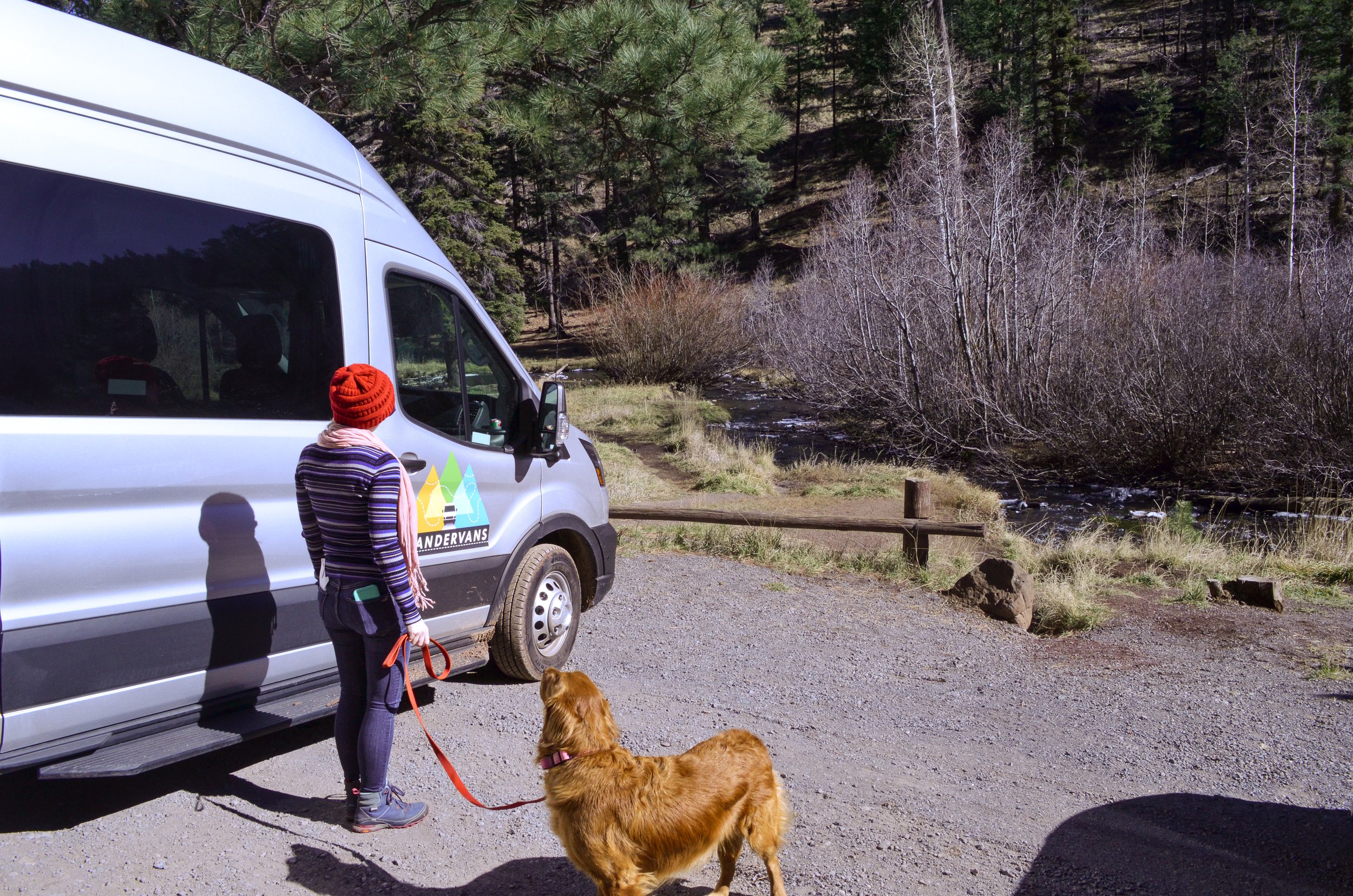 Govt Springs Trailhead Greer campervan hike with dog.jpg