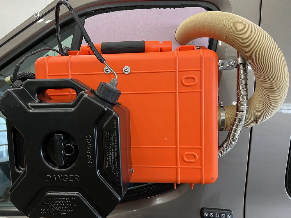 Wanderheat Portable Heater — Wandervans