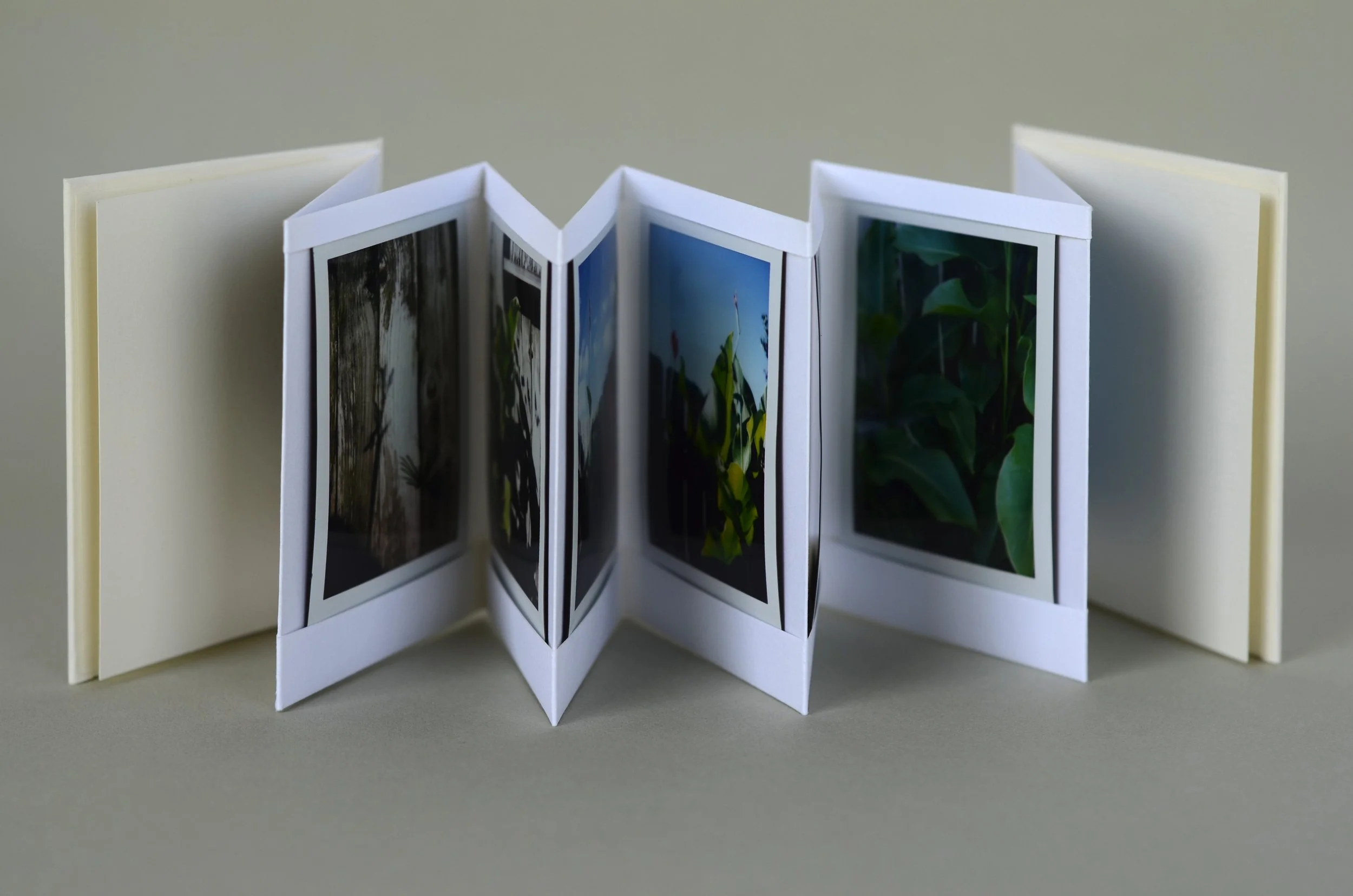 Handmade photo album #3, with slipcase & top/bottom sleeves