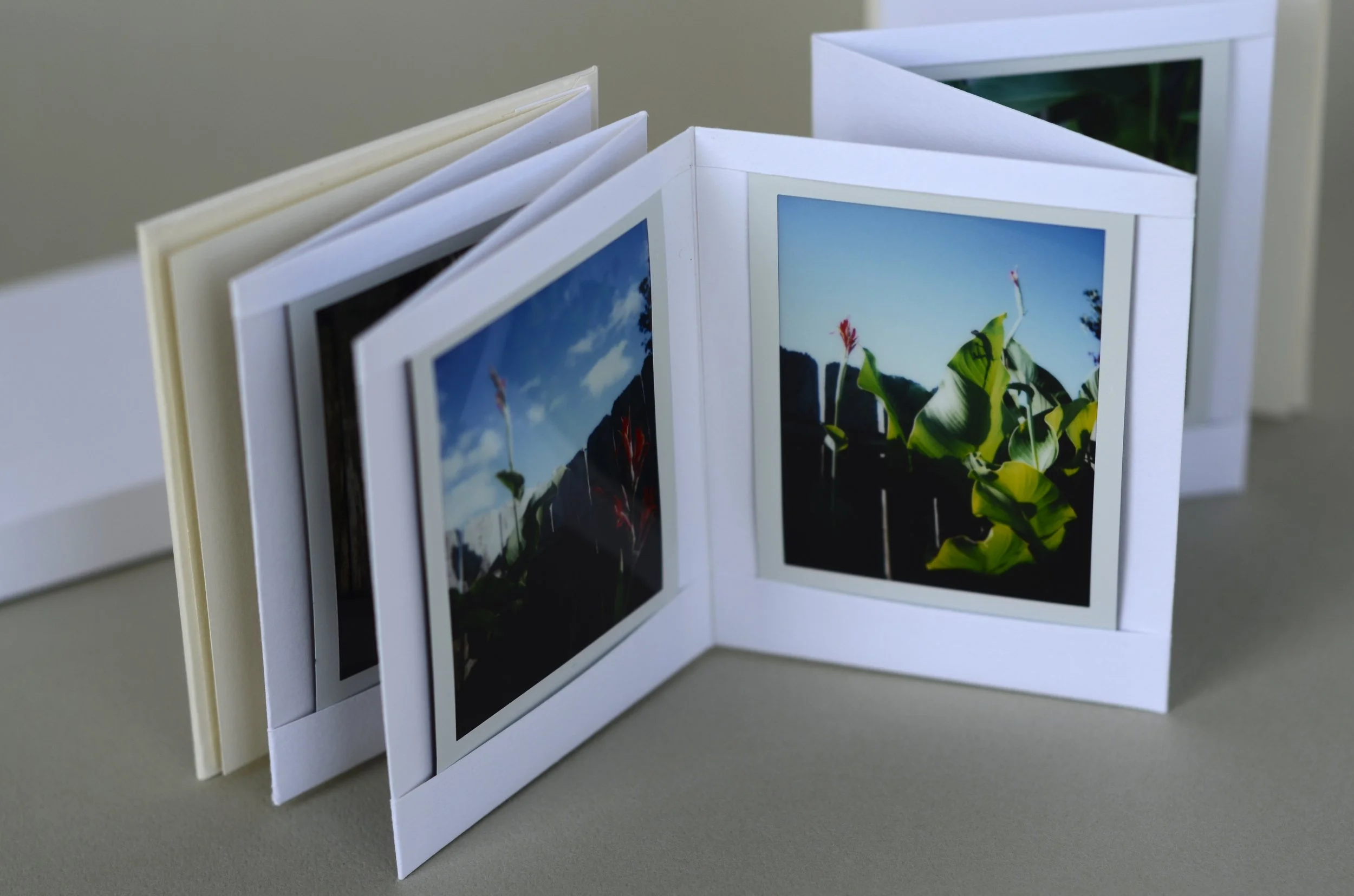 Handmade photo album #3, with slipcase & top/bottom sleeves