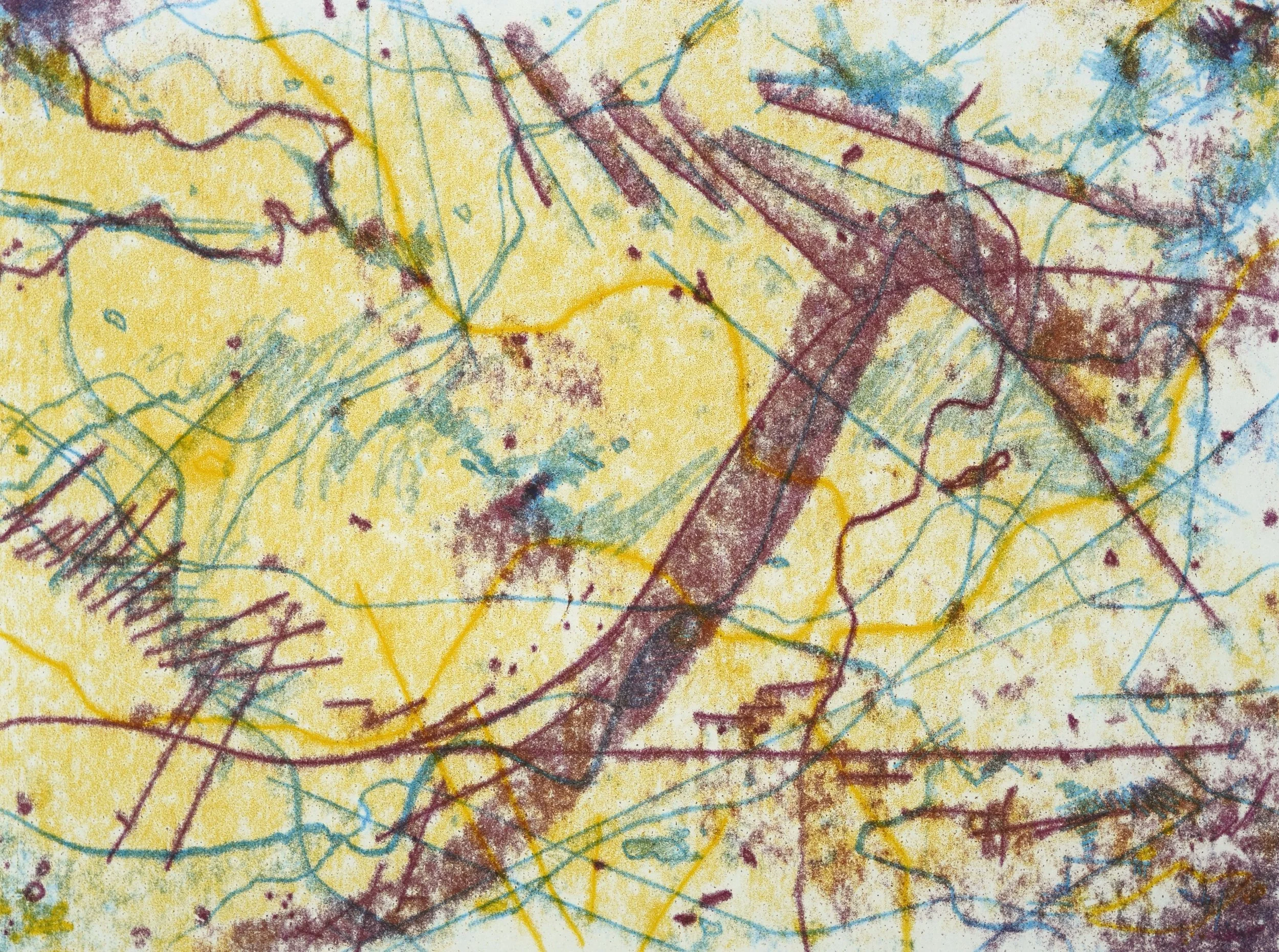At the Event Horizon , trace monotype
