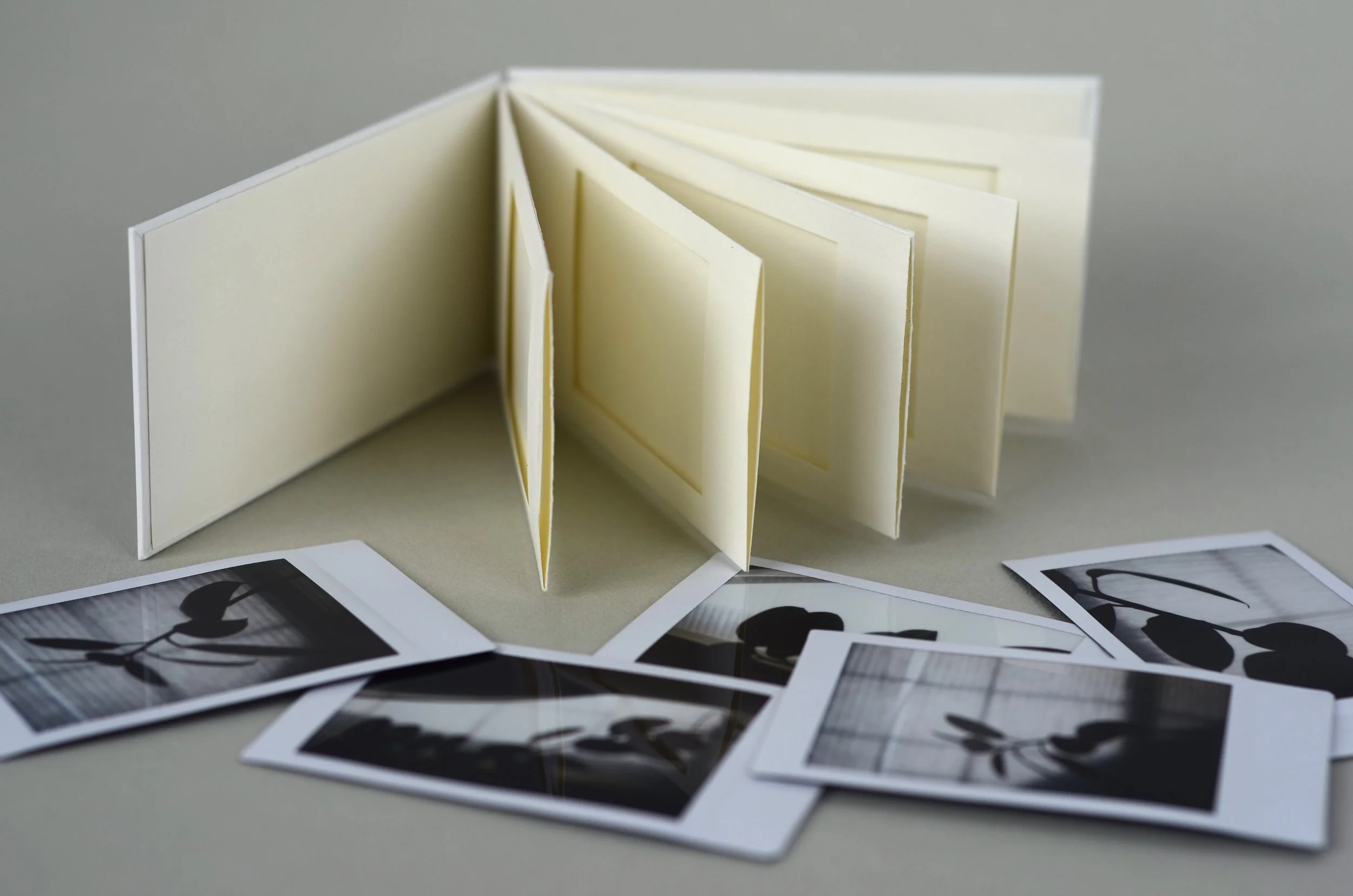 Handmade photo album #2, with picture windows