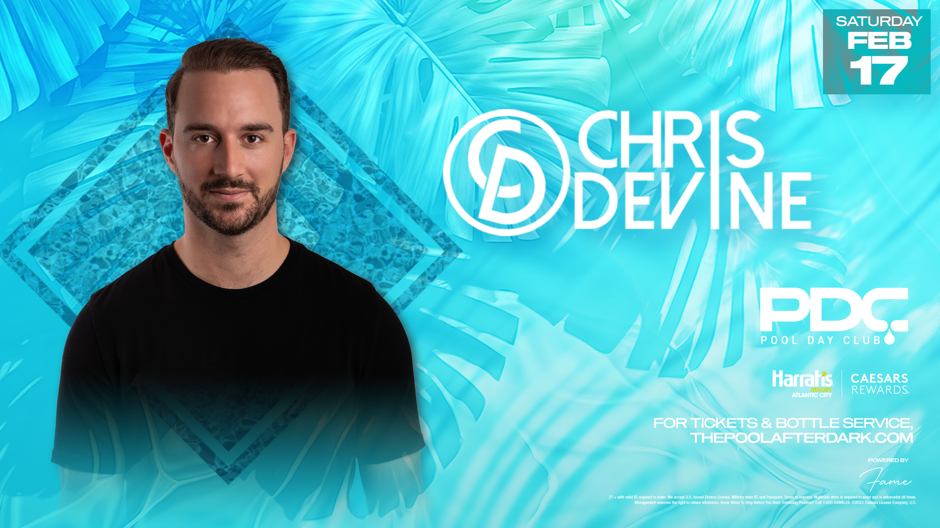 CHRIS DEVINE at PDC - Harrah's Pool Atlantic City