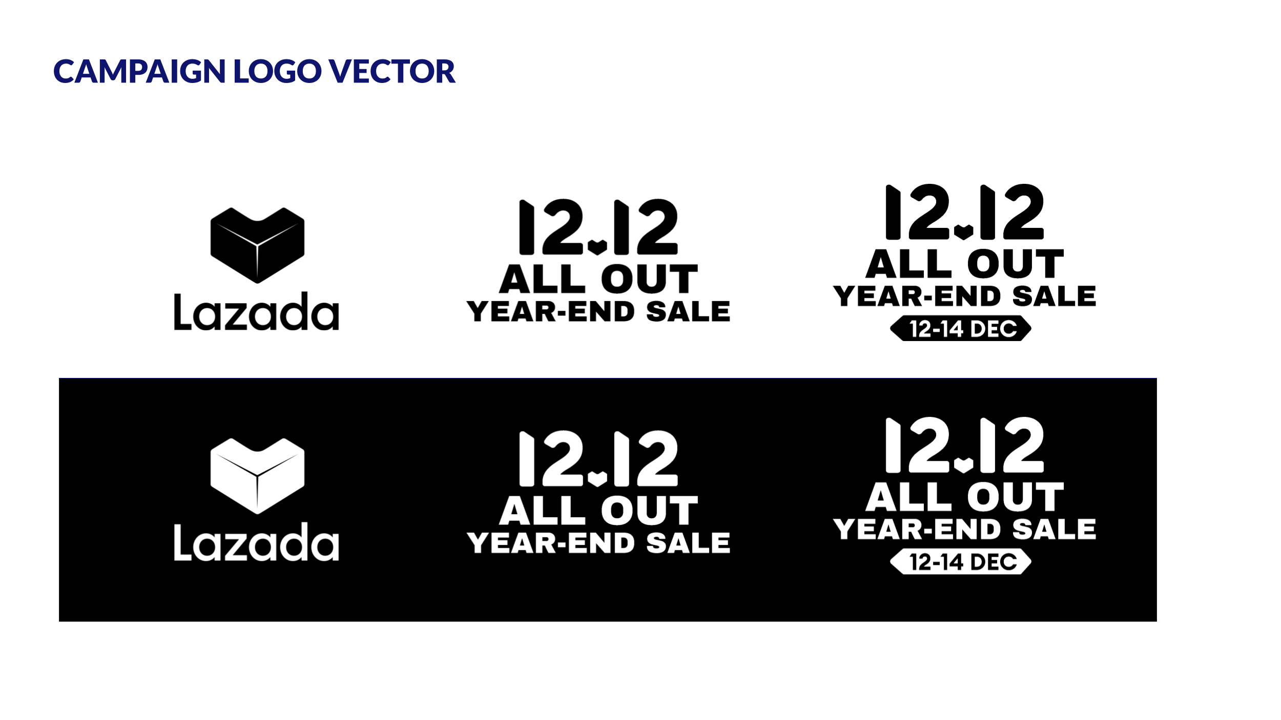 Lazada 1212 Campaign Identity — Elevate Studios