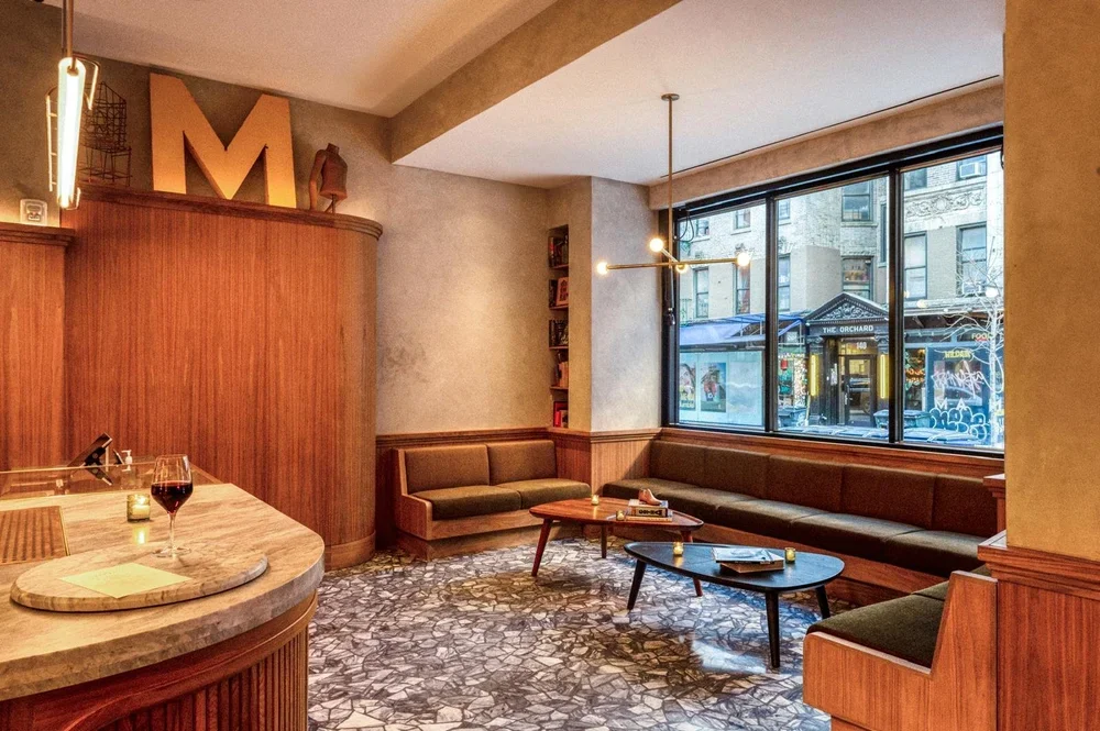 hole in the wall lower east side inside the merchant hotel lobby