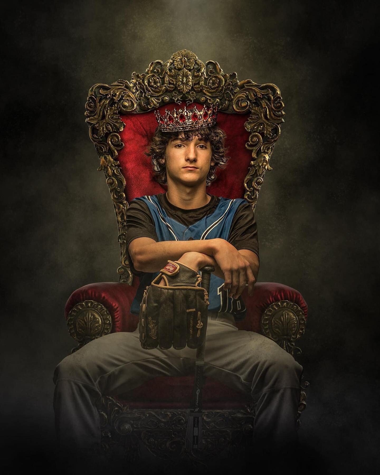 As if this kid&rsquo;s head isn&rsquo;t getting big enough already. Then I go and create a picture of him as the King! lol Super cool though!