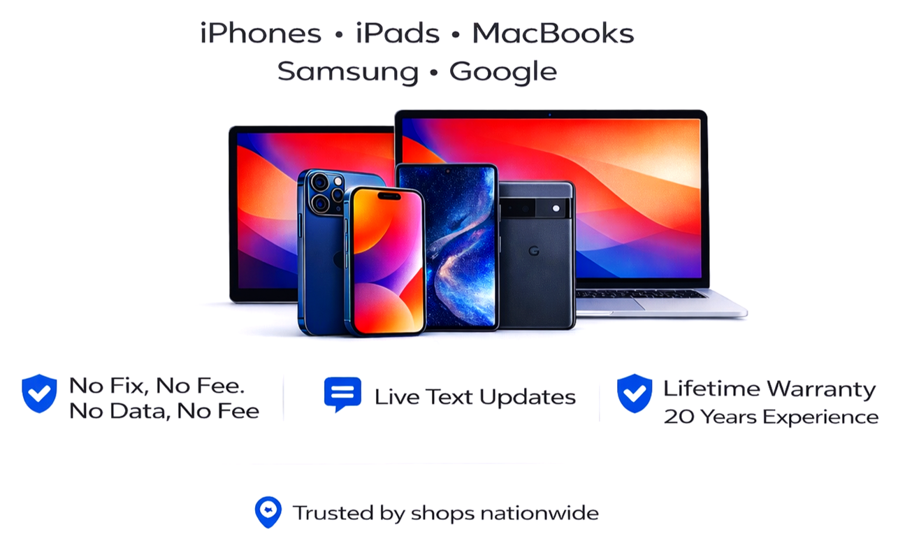 iphones, ipads, macbooks, samsung, google pixel data recovery service