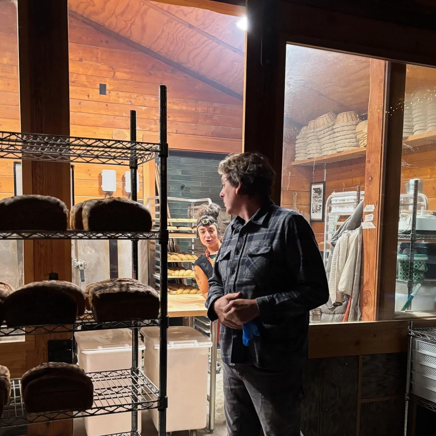 Birthday farmer up early for market prep. Come tell Keith happy birthday at market today!