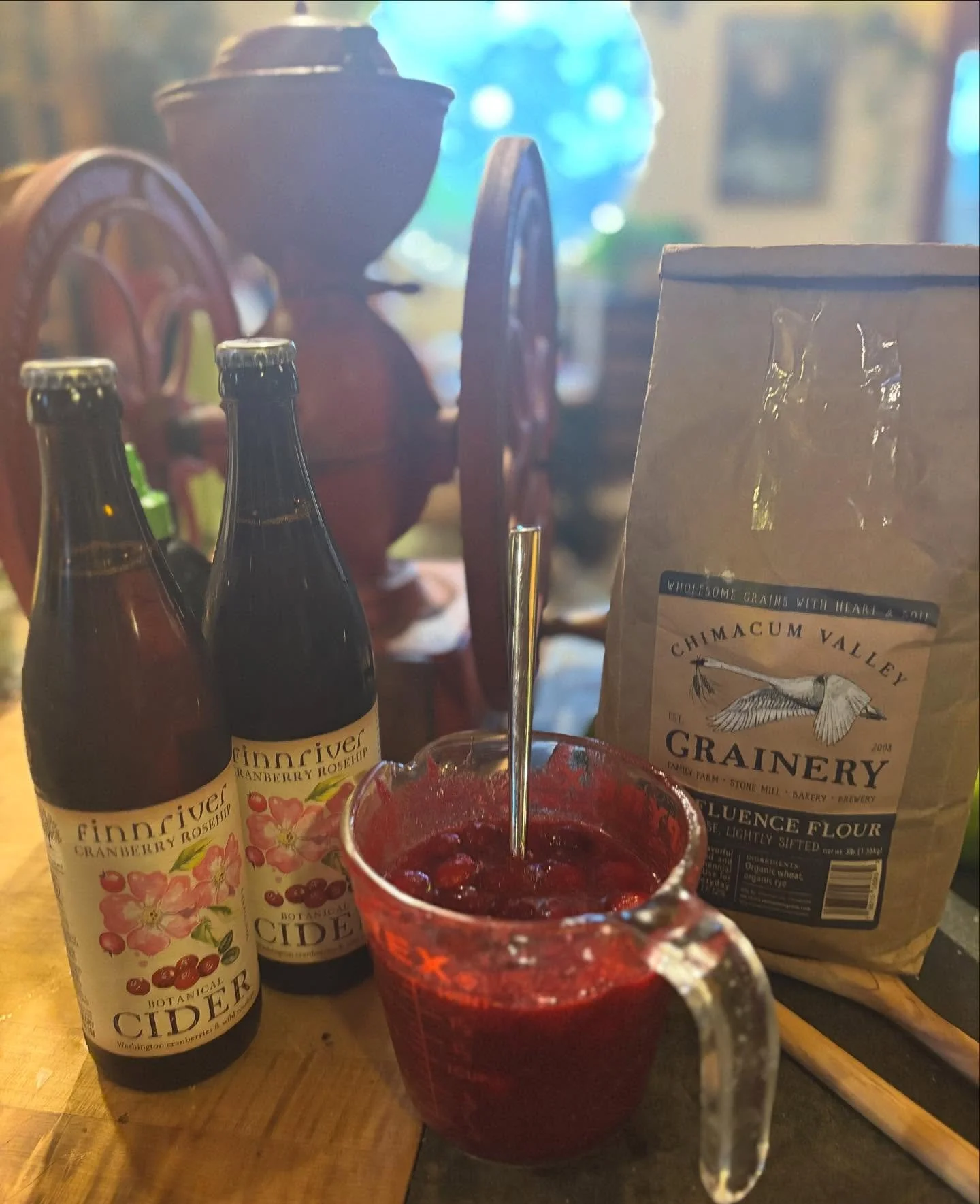 Bringing local bounty to the table and appreciating the hard work of many hearts and hands to plant, prune, press, farm, ferment, bottle, grow, harvest, mill, bake, cook and make food in all its myriad forms!