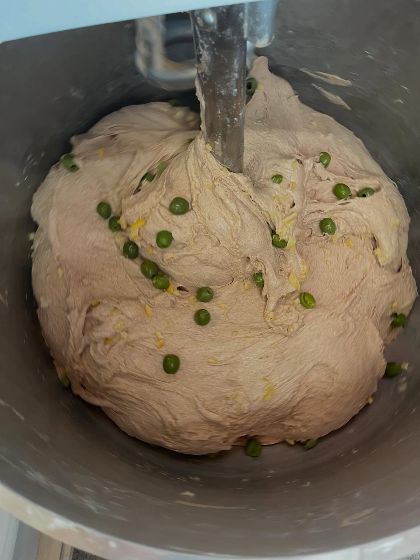What&rsquo;s in the bowl you ask?
Why its our preserved lemon and olive sourdough mixing up for March&rsquo;s bakers special!
That&rsquo;s right! This month we&rsquo;re welcoming back an all time favorite! Hitting the shelves every Thursday in March 
