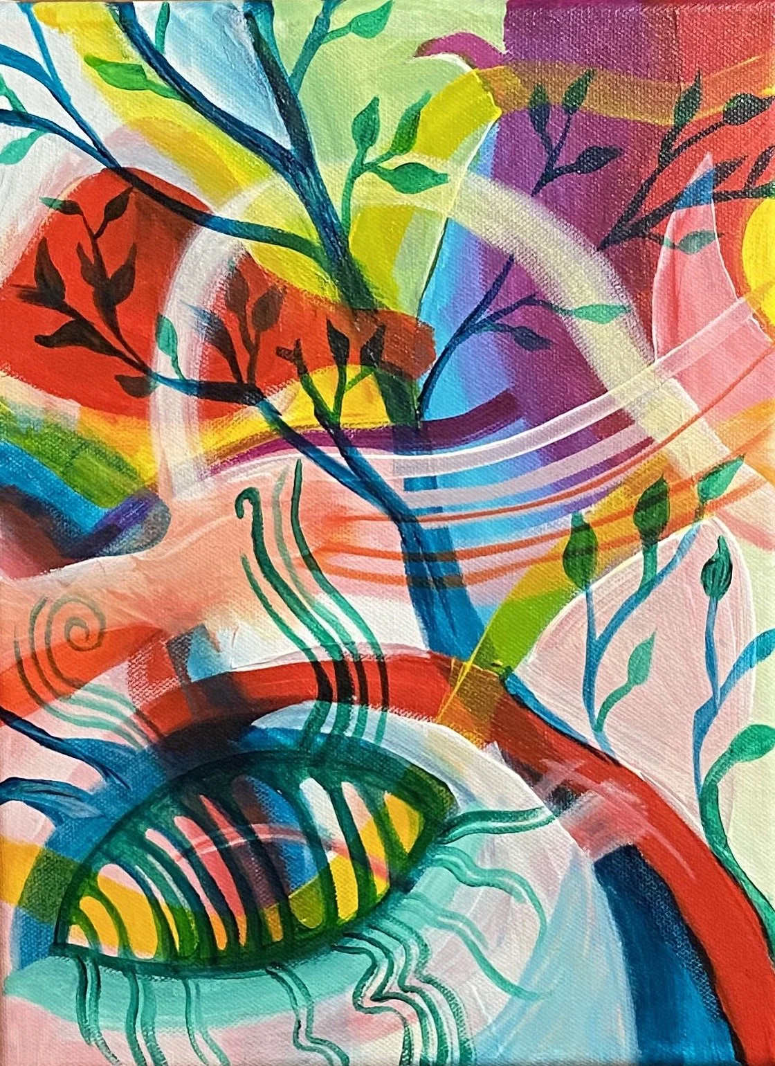 "Observer" 9" x 12" SOLD