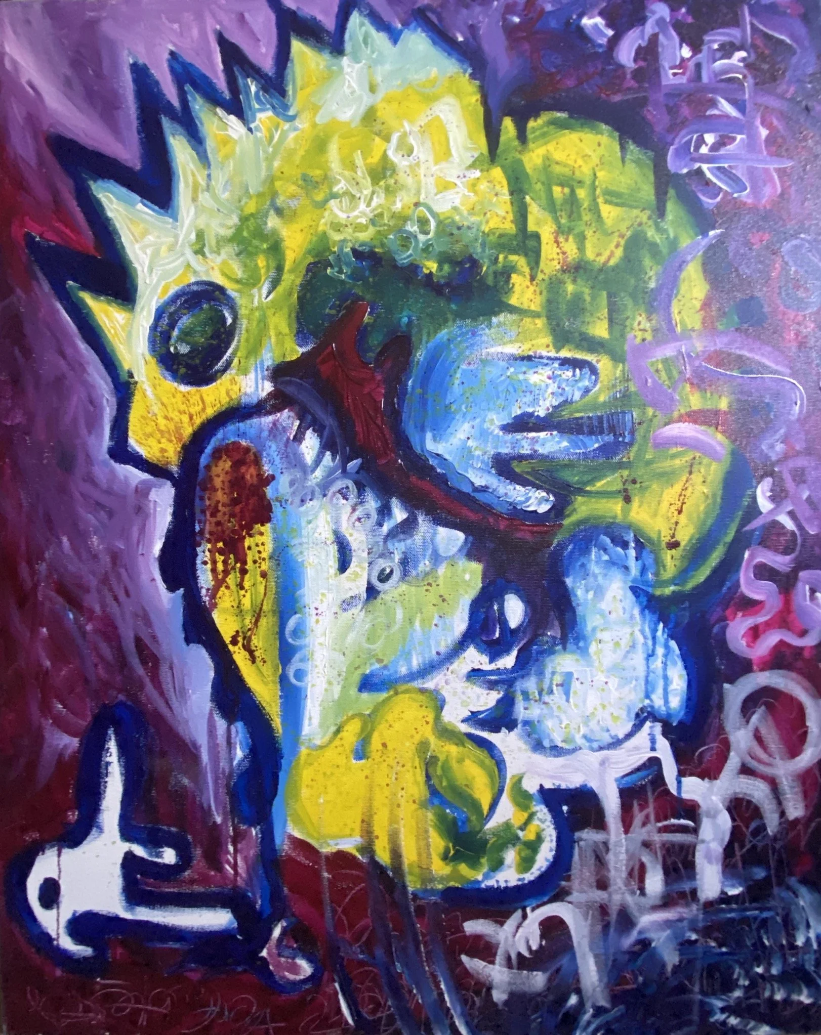 "Hieroglyphic Intuition" 2016 Available 