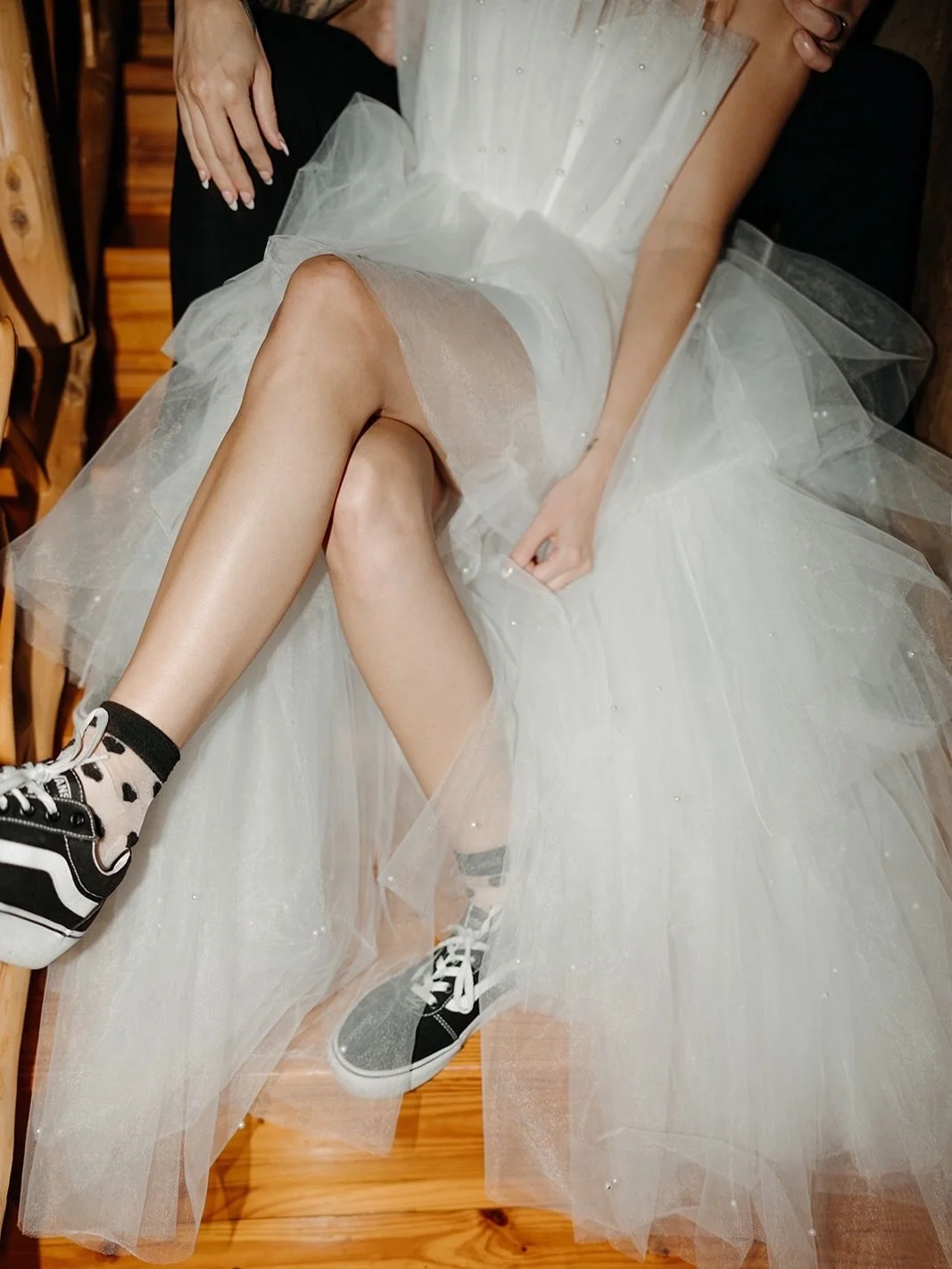 Switching into a reception dress? Might as well switch shoes too ✨

Photos @countinthreesphoto