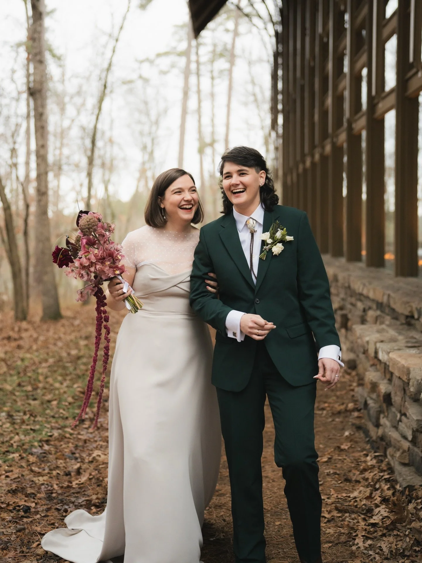 Cannot recommend a Valentine&rsquo;s Day wedding enough. Congratulations to Grace and Casey! 🩷

Photo @thepowersphoto 
Wedding management @stardustweddingsnwa 
Venue @recorddowntown @mildredbcooperchapel 
DJ @elitebeatsnwa 
Rentals @kindred.provisio