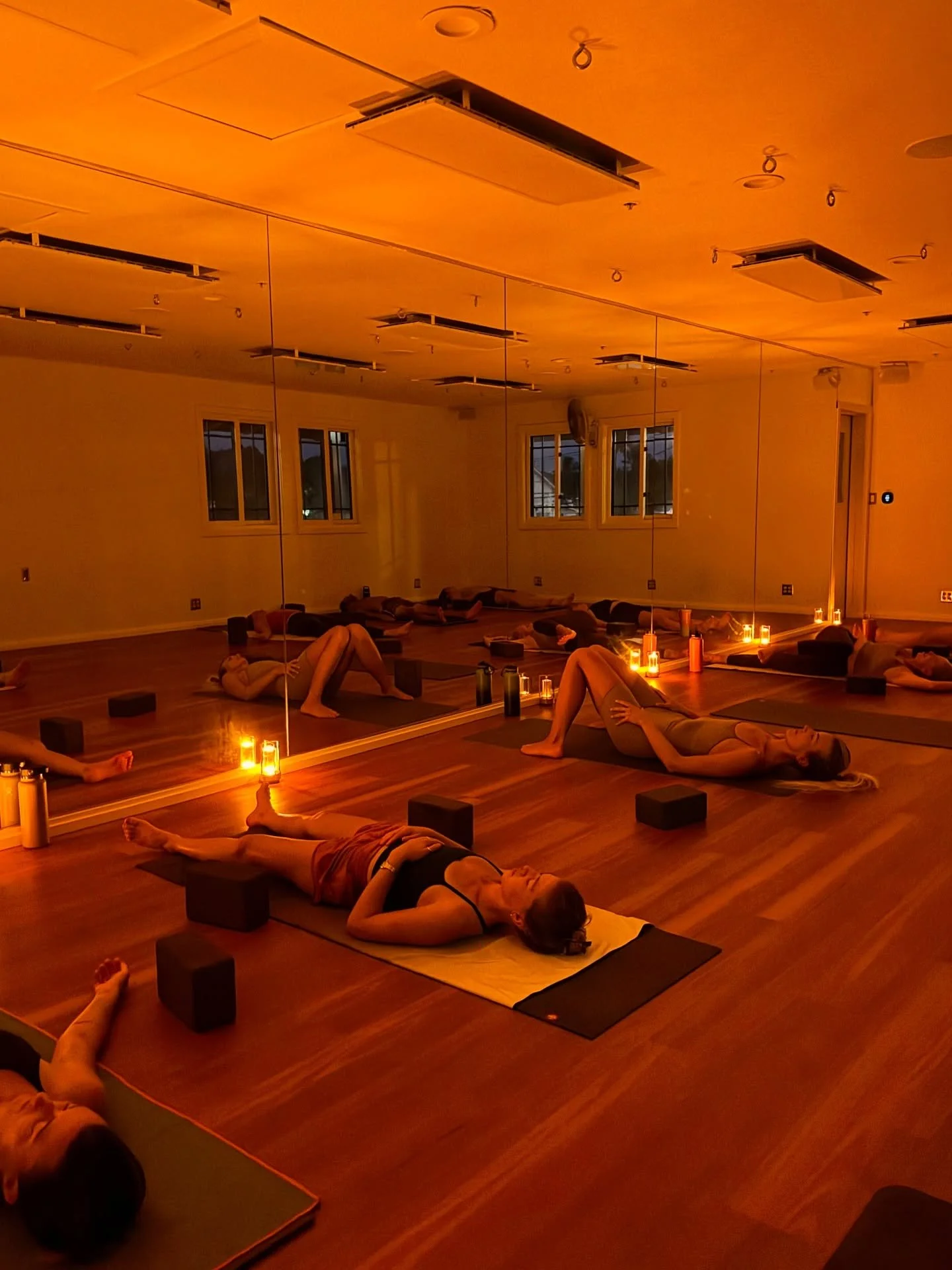 Warm and cozy in our infrared heated room

Evening Heated Vinyasa is a vibe 🪔 

A strong practice through breath and body with a nourishing wind down to settle and seal your day.

Mondays 5:30PM with Dylan
Thursdays 5:30PM with Lizzy 

More evening 