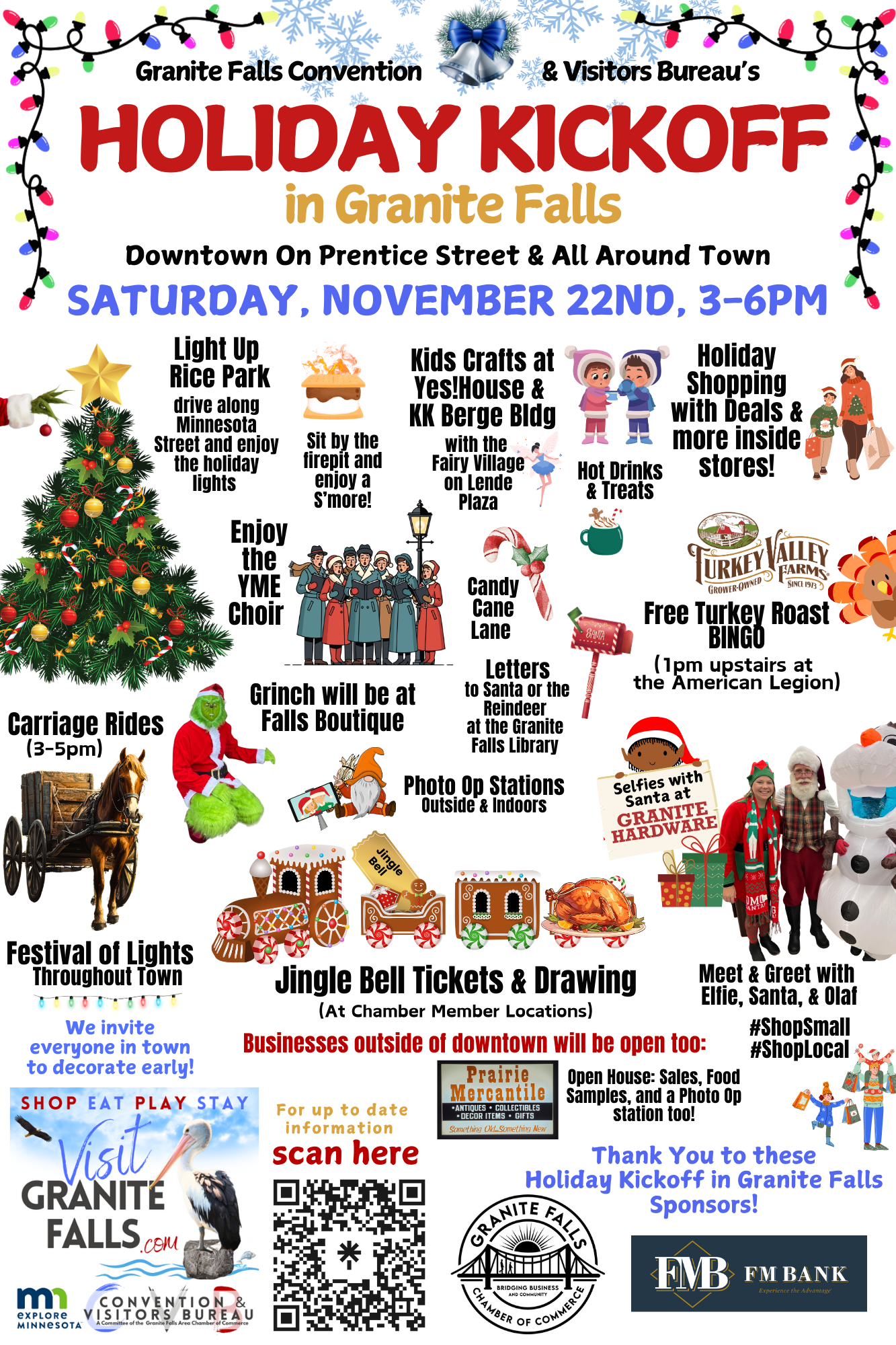 Holiday Kickoff in Granite Falls