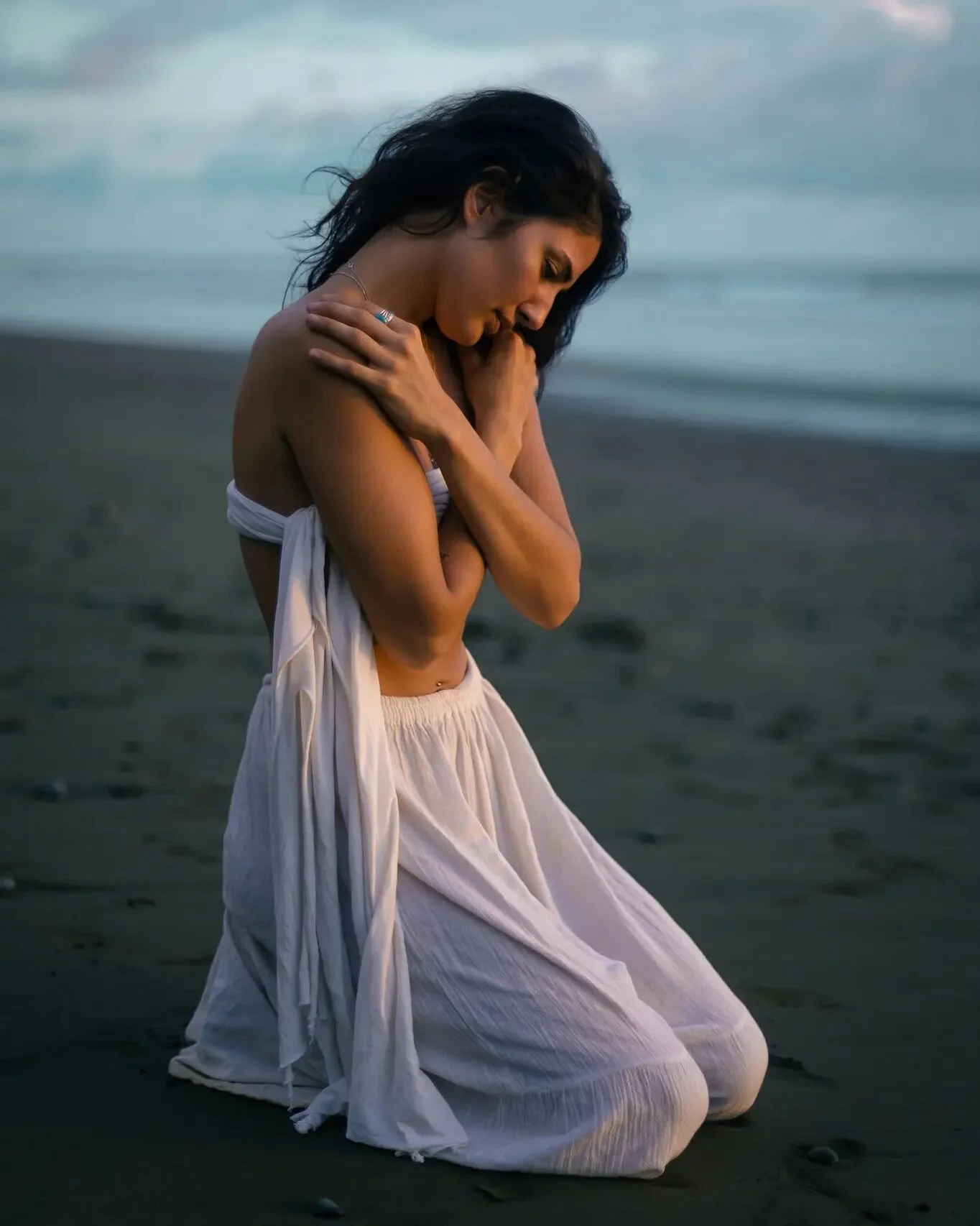 Soft watery cancer energy 🔮✨ 

What a pleasure it was to shoot with this ANGEL &amp; capture her Cancer Sun 💫 I can't wait to share more from this incredible series .

These photoshoots are a unique experience that's tailored to your cosmic energy!