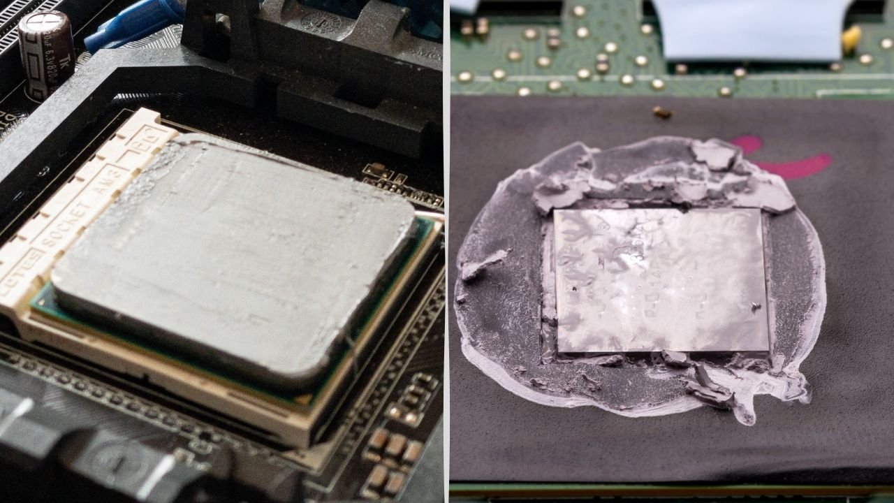 Est-il mauvais d'obtenir une pâte thermique sur le CPU?