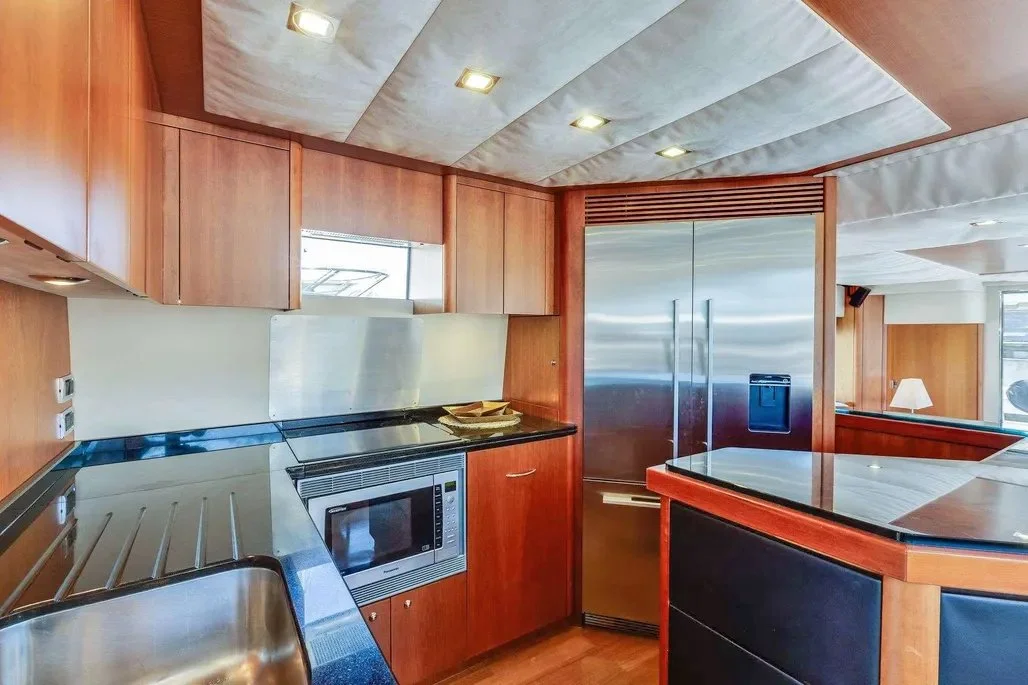 YLC 2009 Sunseeker Manhattan 70 Galley.jpg