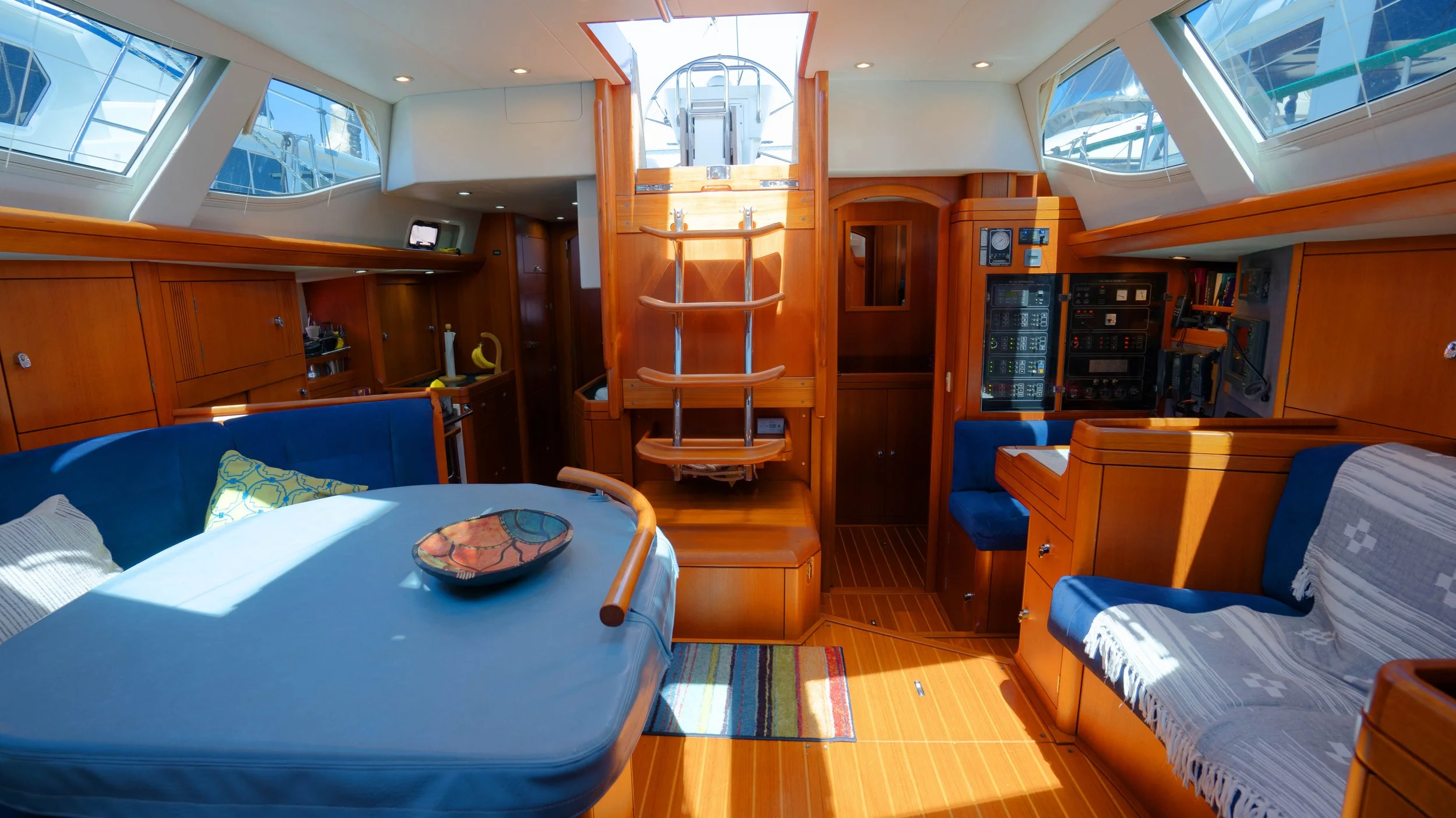 3 Oyster Interior Looking Aft Saloon.jpg