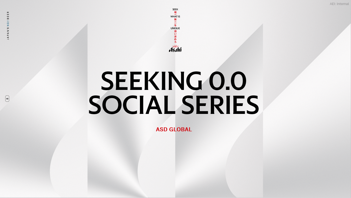 ASAHI 0.0% SOCIAL