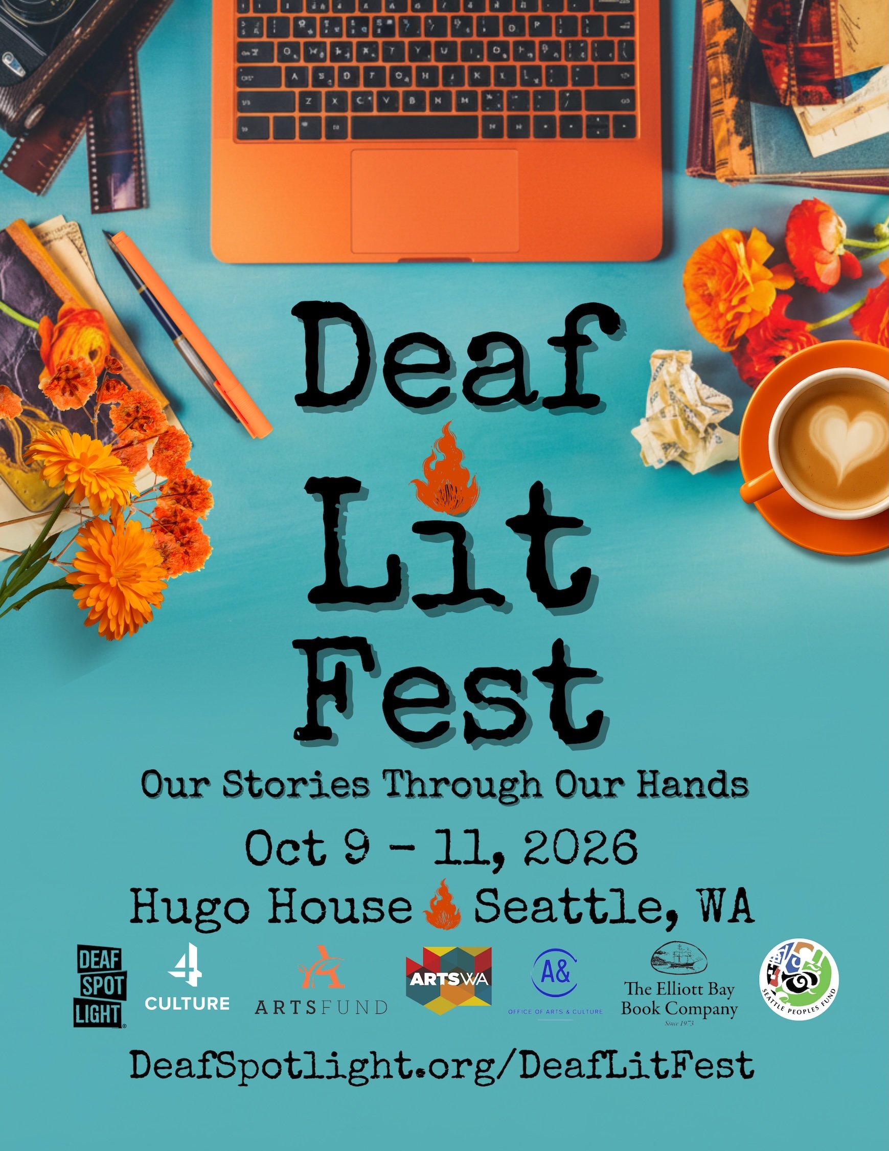 2026 Seattle Deaf Lit Fest *1.08 PS (In Person Only)