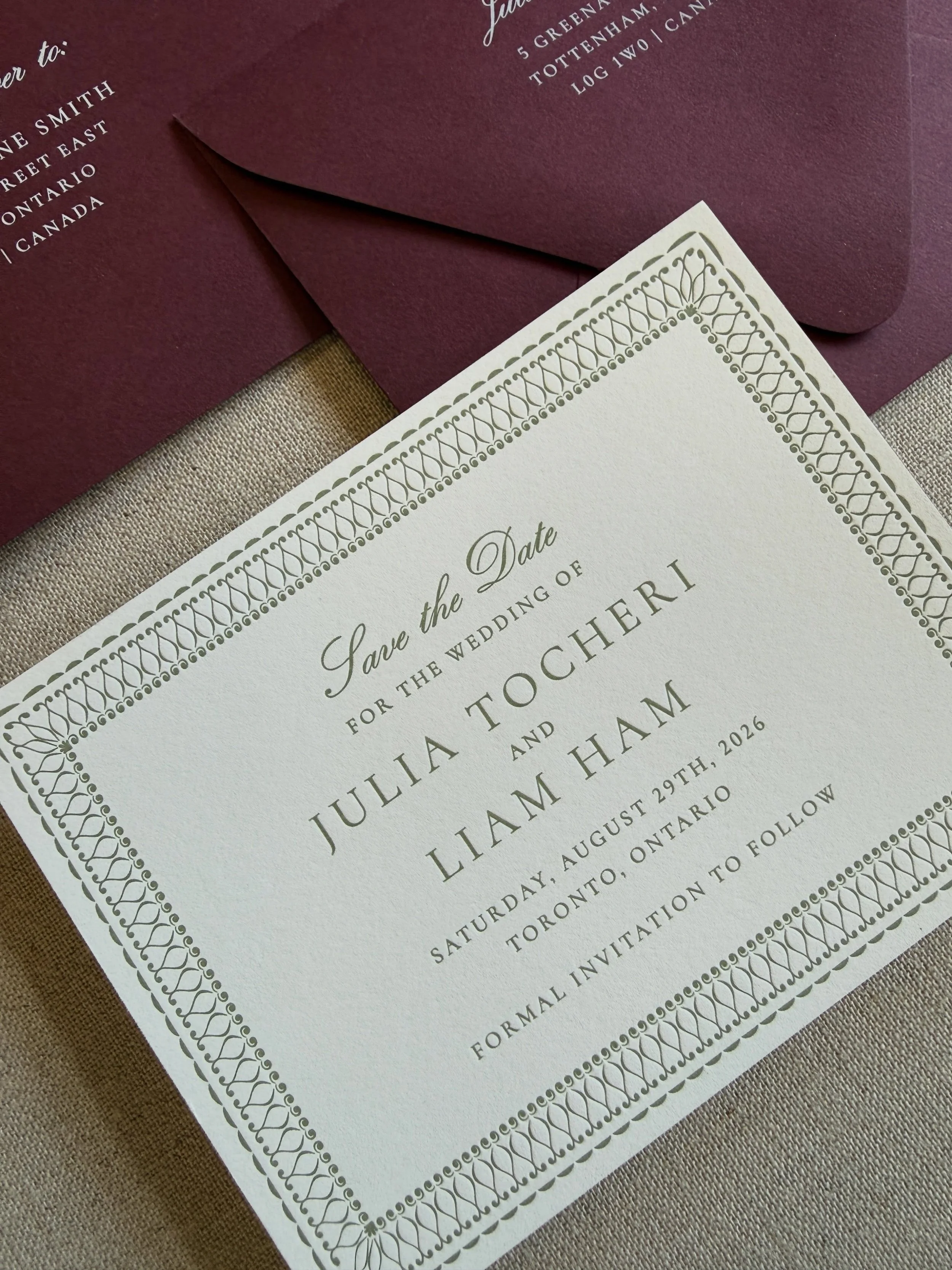 Summer 2027 couples, this one&rsquo;s for you! 💌
⠀
It&rsquo;s officially Save the Date season. Now is the perfect time to get your guests&rsquo; calendars marked and set the tone for your big day!
⠀
#stationery #paperandposte #savethedate #letterpre