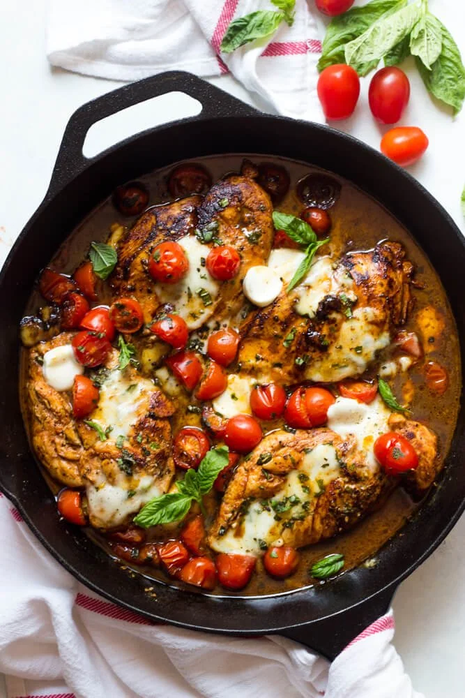 One Pan Balsamic Chicken