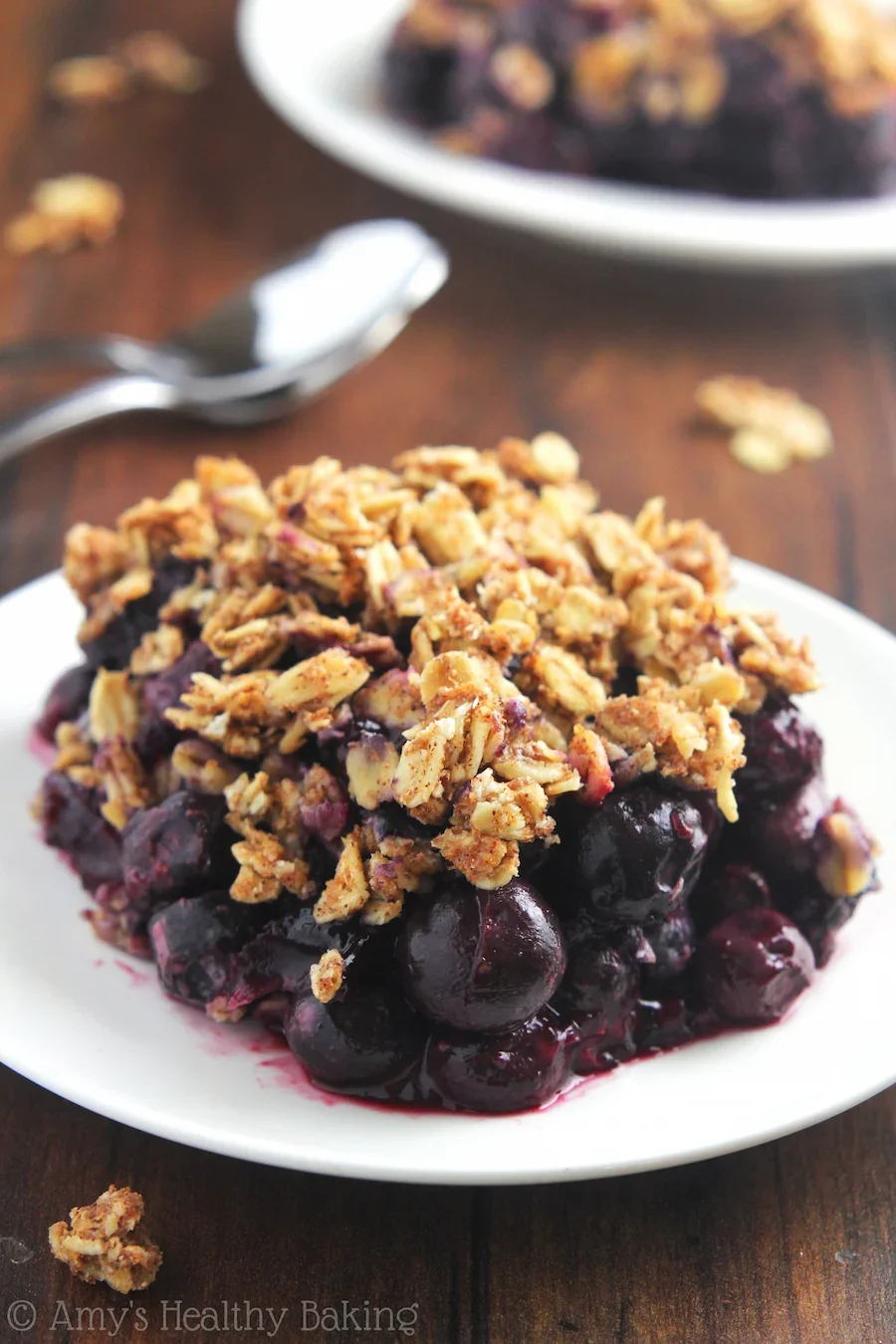 Healthy Blueberry Crisp Dessert Recipe