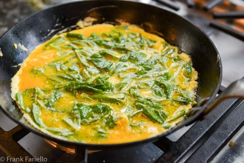 Fresh Basil Fritatta